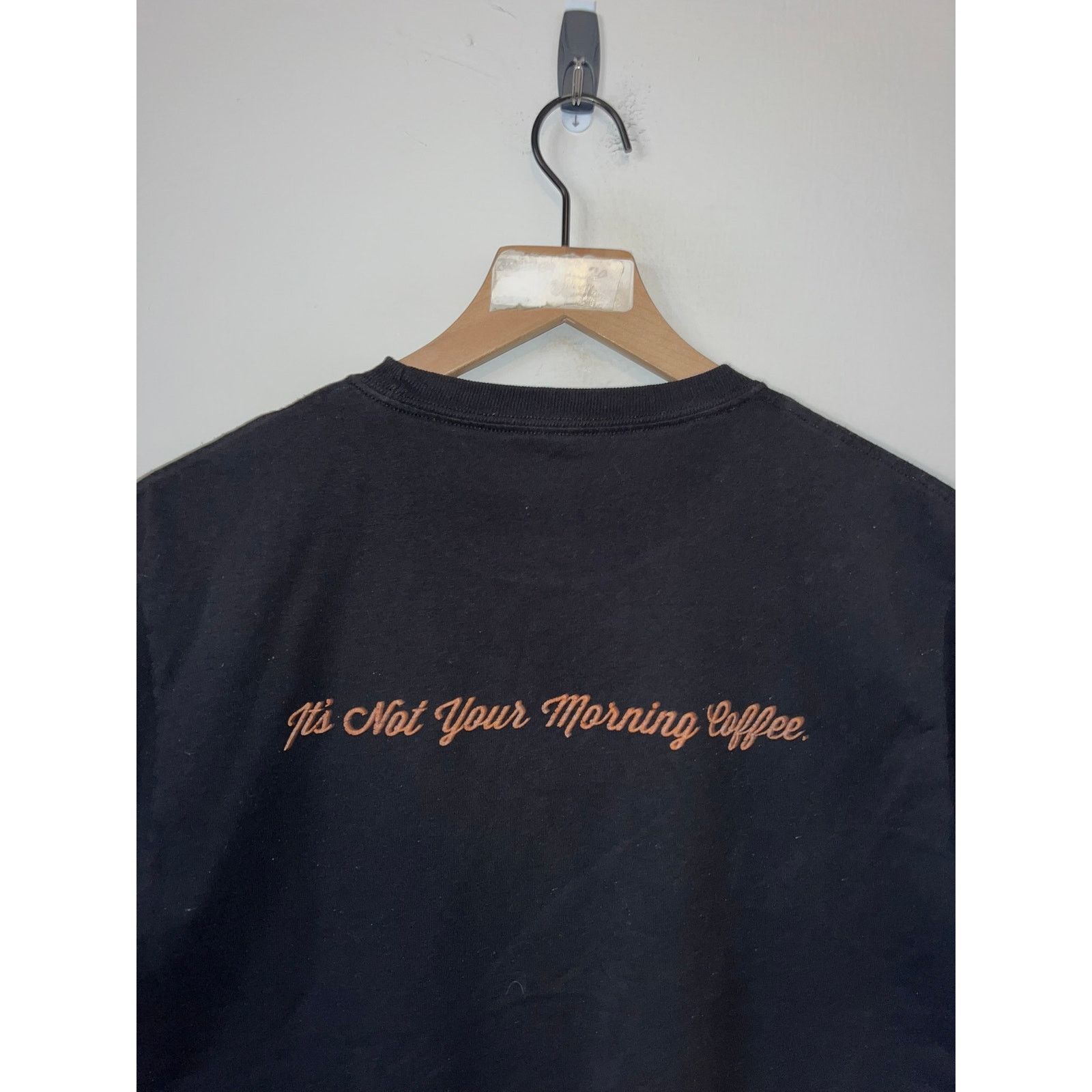 Hanes Whiskey Barrel Coffee Shirt Colorado Black Graphic Tee Small Size US S / EU 44-46 / 1 - 7 Thumbnail