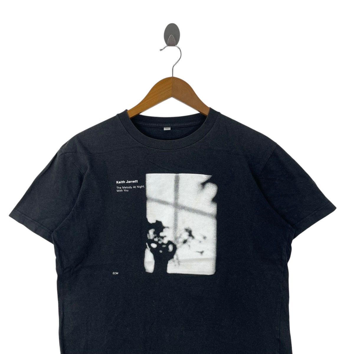 Japanese Brand The Melody at Night with You Album by Keith Jarrett Tshirt Size US M / EU 48-50 / 2 - 2 Thumbnail