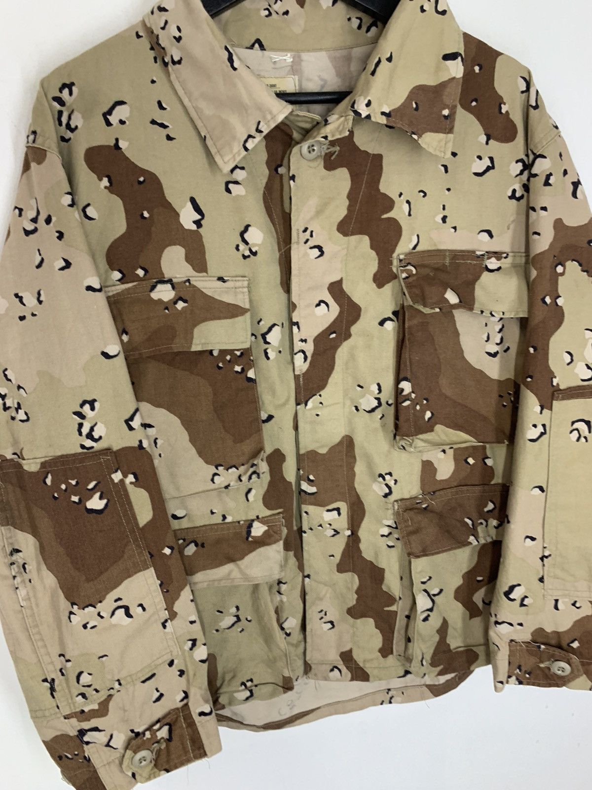 Avirex 80’s US ARMY DESERT CAMO CHOCOLATE CHIP JACKET Size US M / EU 48-50 / 2 - 3 Thumbnail