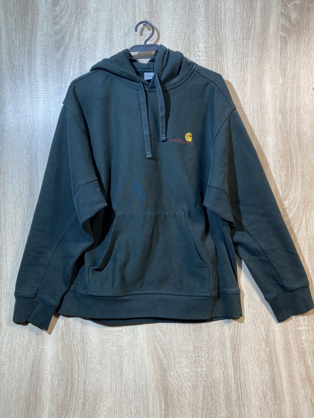 Carhartt × Vintage Carhartt hooded American script sweat size M Size US M / EU 48-50 / 2 - 1 Thumbnail