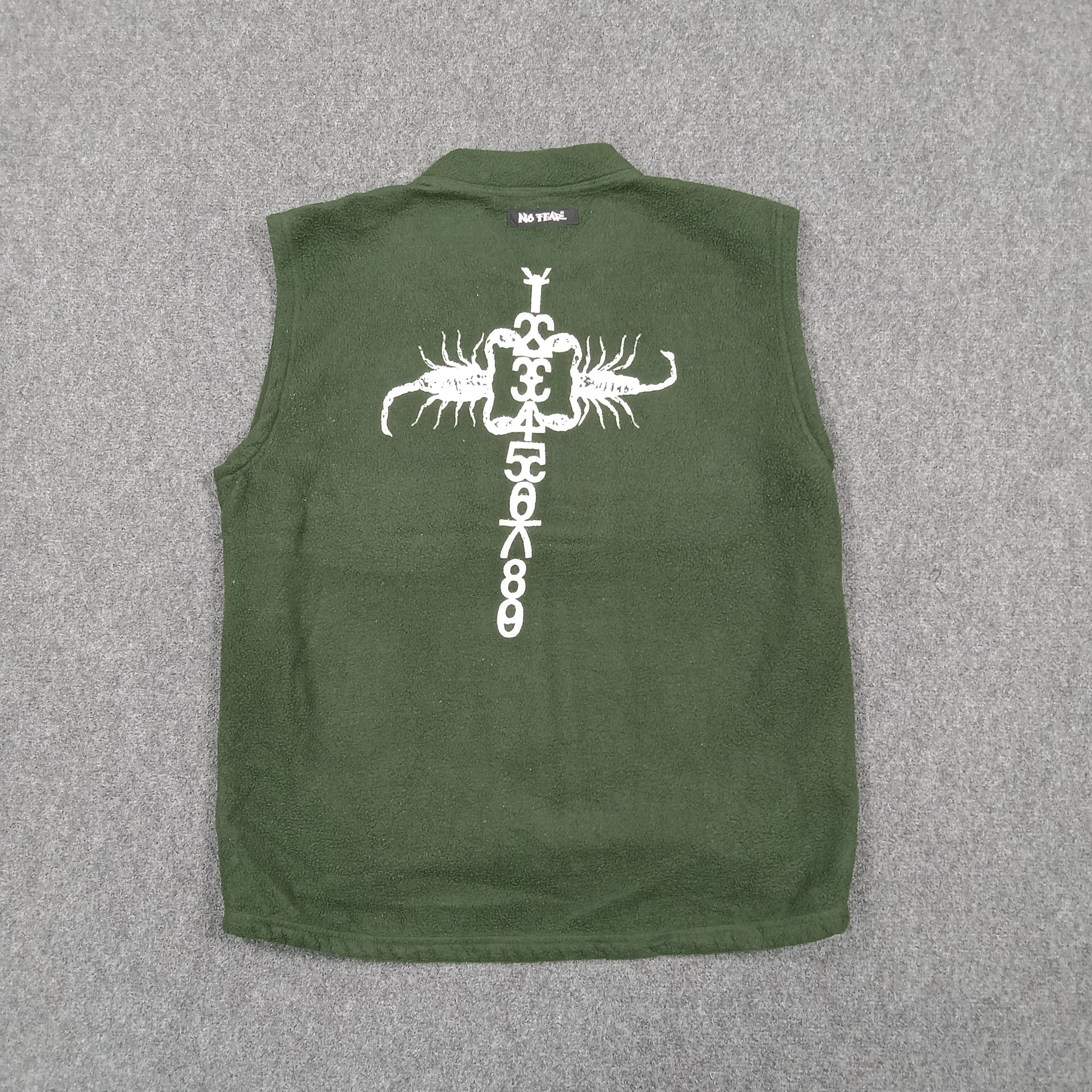 No Fear Vintage 90s No Fear Fleece Vest Jacket C279N19 Size US L / EU 52-54 / 3 - 1 Thumbnail