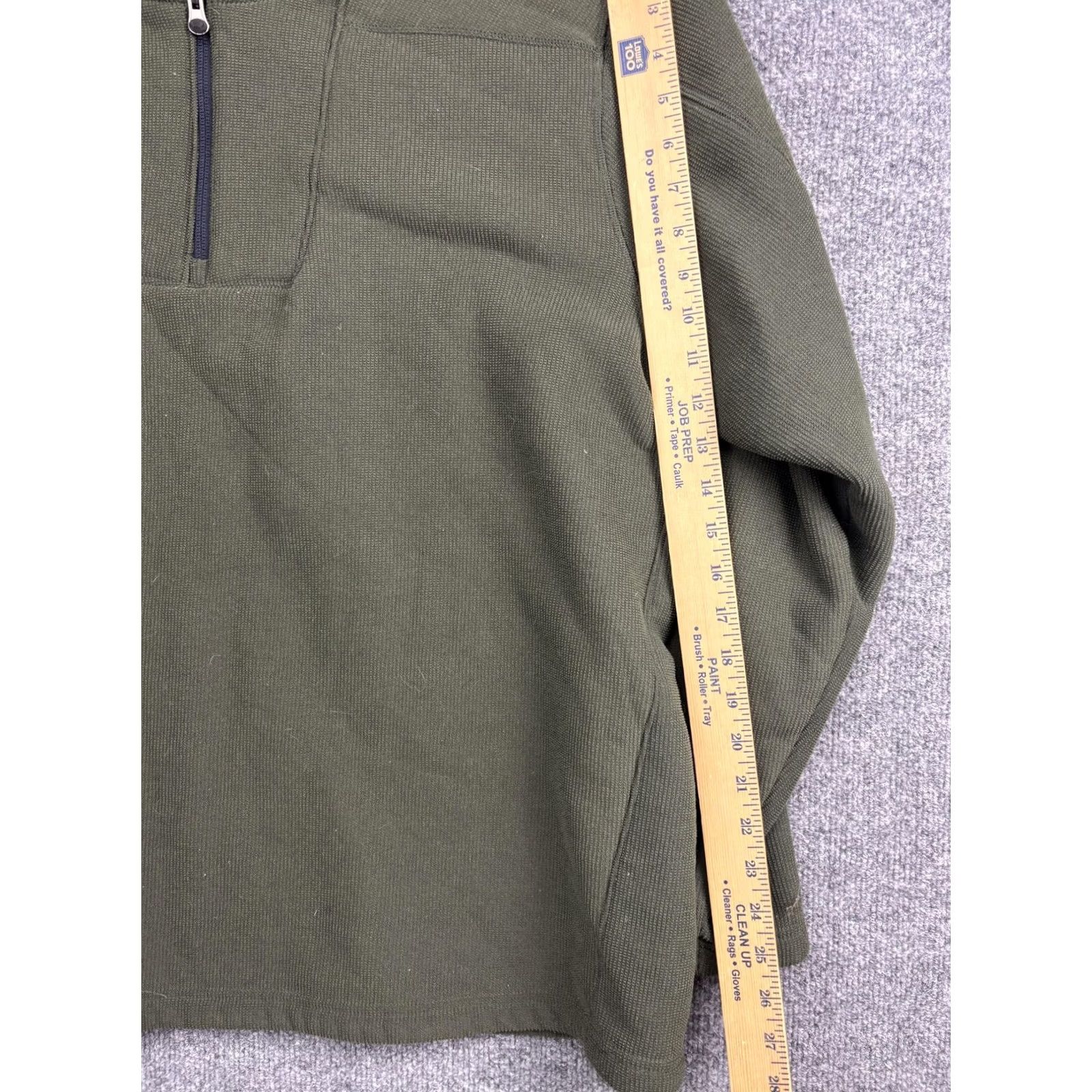 Under Armour Under Armour Pullover Mens 2XL Green 1/4 Zip Long Sleeve Fleece Shirt Top Size US XXL / EU 58 / 5 - 5 Thumbnail