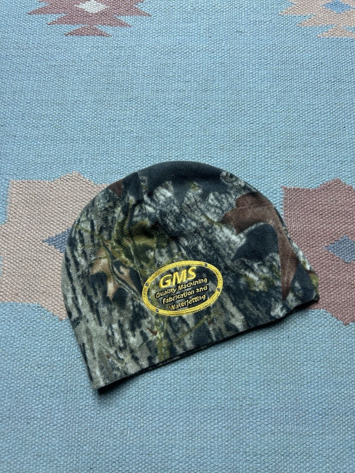 Vintage fleece camo beanie GMS quality machining fabricatio realtree Size ONE SIZE - 1 Thumbnail
