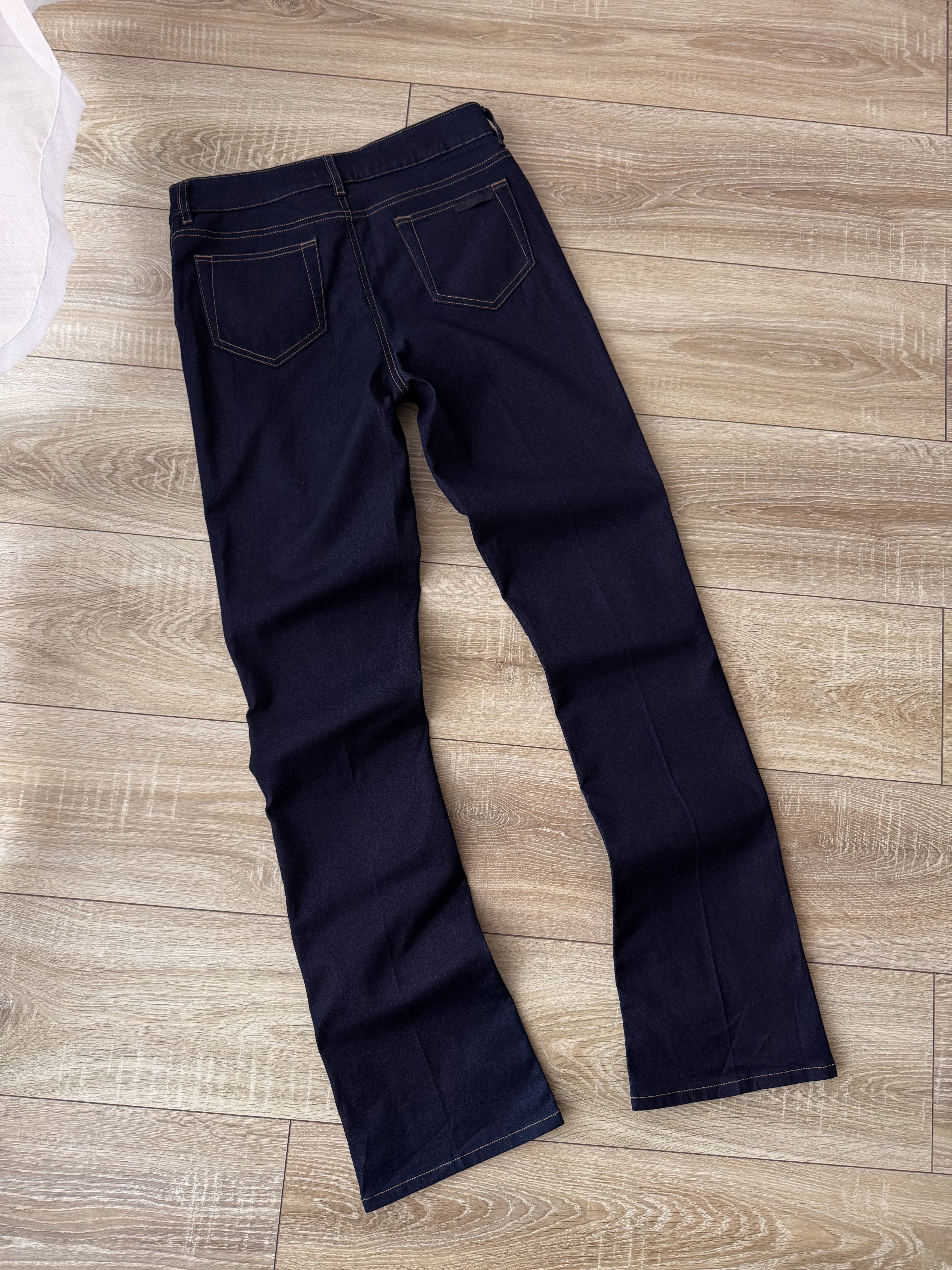Prada Prada Indigo Dark Navy Luxury Bootcut Fit Jeans Size 29" - 3 Thumbnail