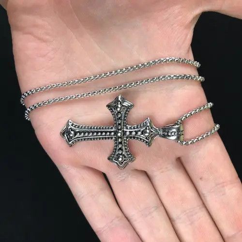Jewelry Matsumaru x Mai Cross Punk Necklace Chain Size ONE SIZE - 7 Thumbnail