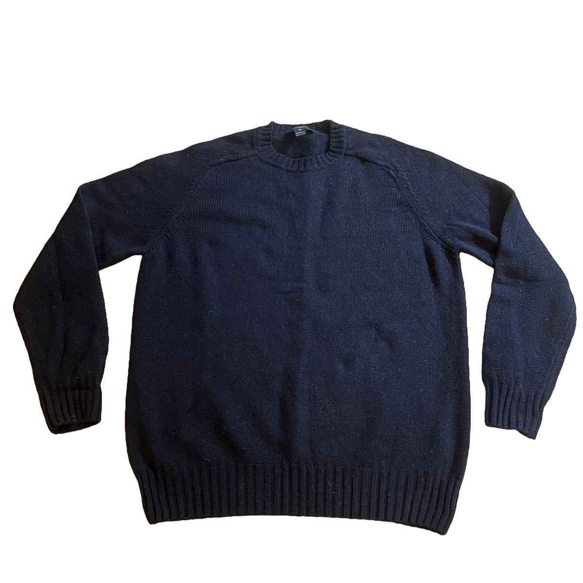 Designer Blumarine Uomo Italian Wool Crew Neck Pullover Knit Sweater Size US L / EU 52-54 / 3 - 1 Thumbnail