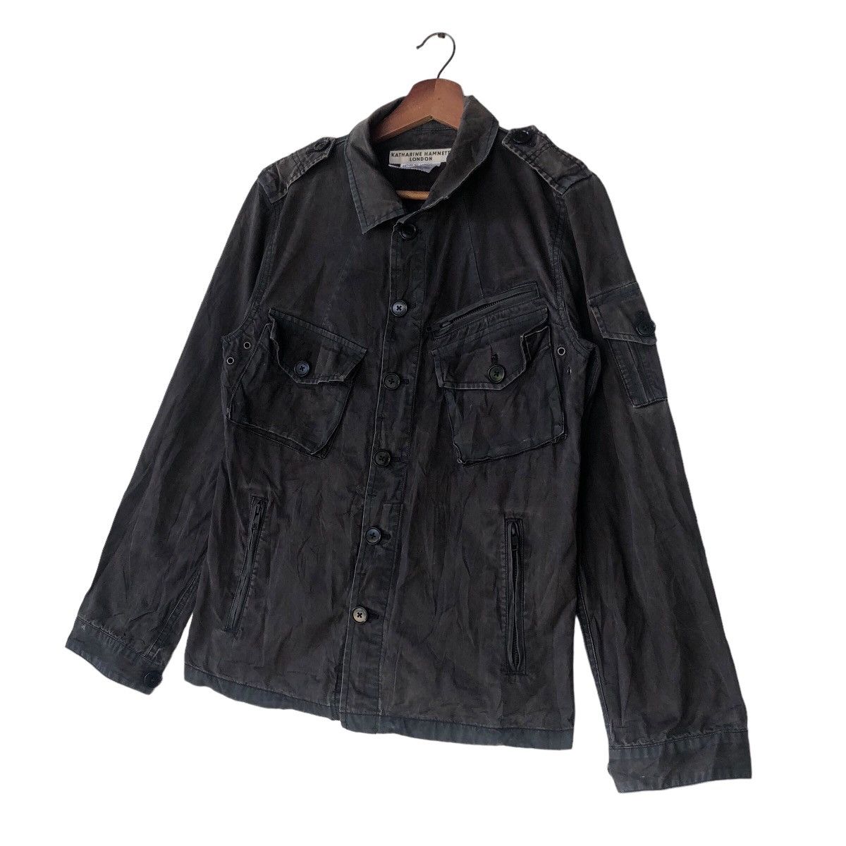 ジャケット・アウター KATHARINE HAMNETT LONDON KATHARINE HAMNETT×eclat(キャサリン・ハムネット×エクラ)の