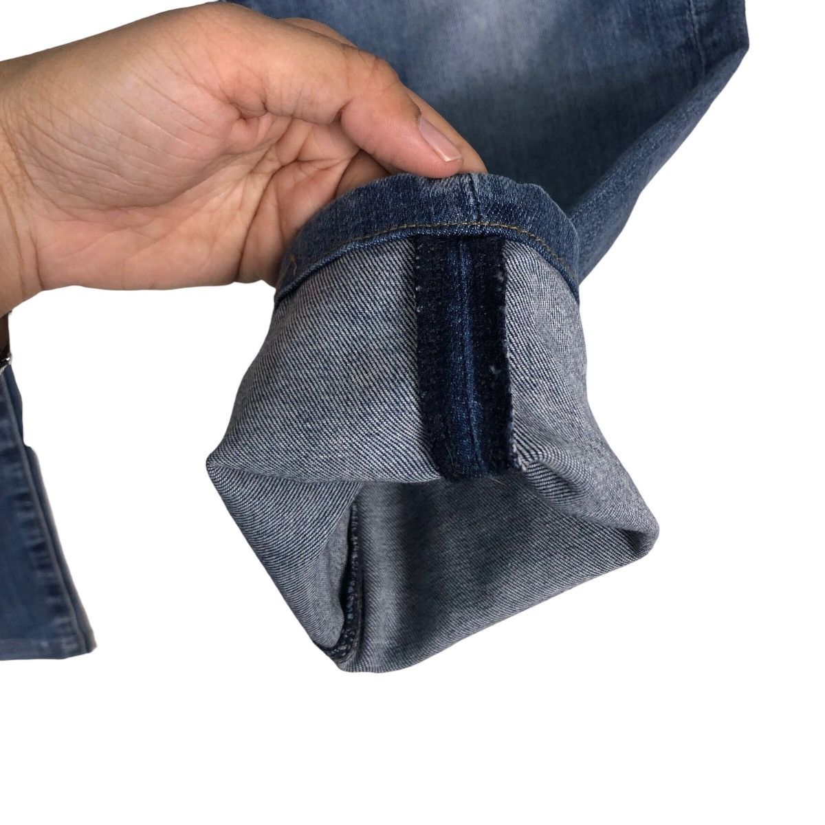 Japanese Brand 🔥VINTAGE DENIM JEANS FLARE UNIQLO JAPAN ISSEY MIYAKE Size US 34 / EU 50 - 14 Thumbnail
