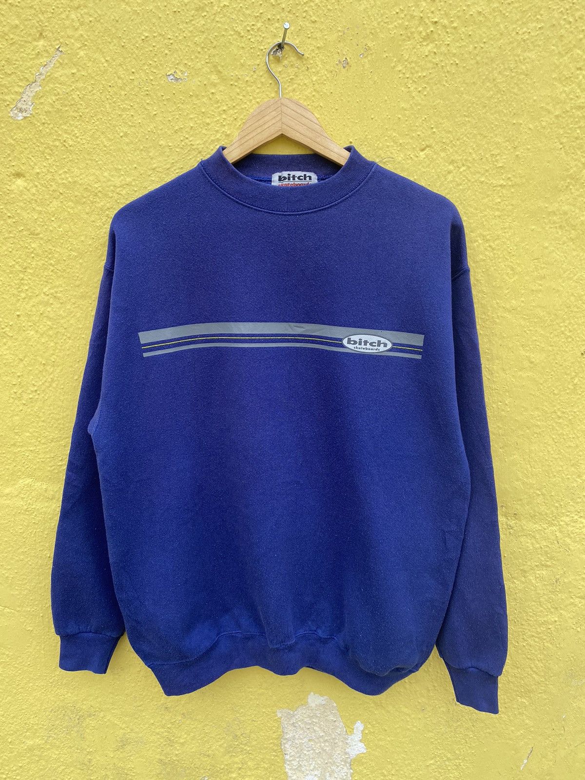 Vintage Vintage Bitch Skateboard sweatshirt Size US M / EU 48-50 / 2 - 1 Thumbnail