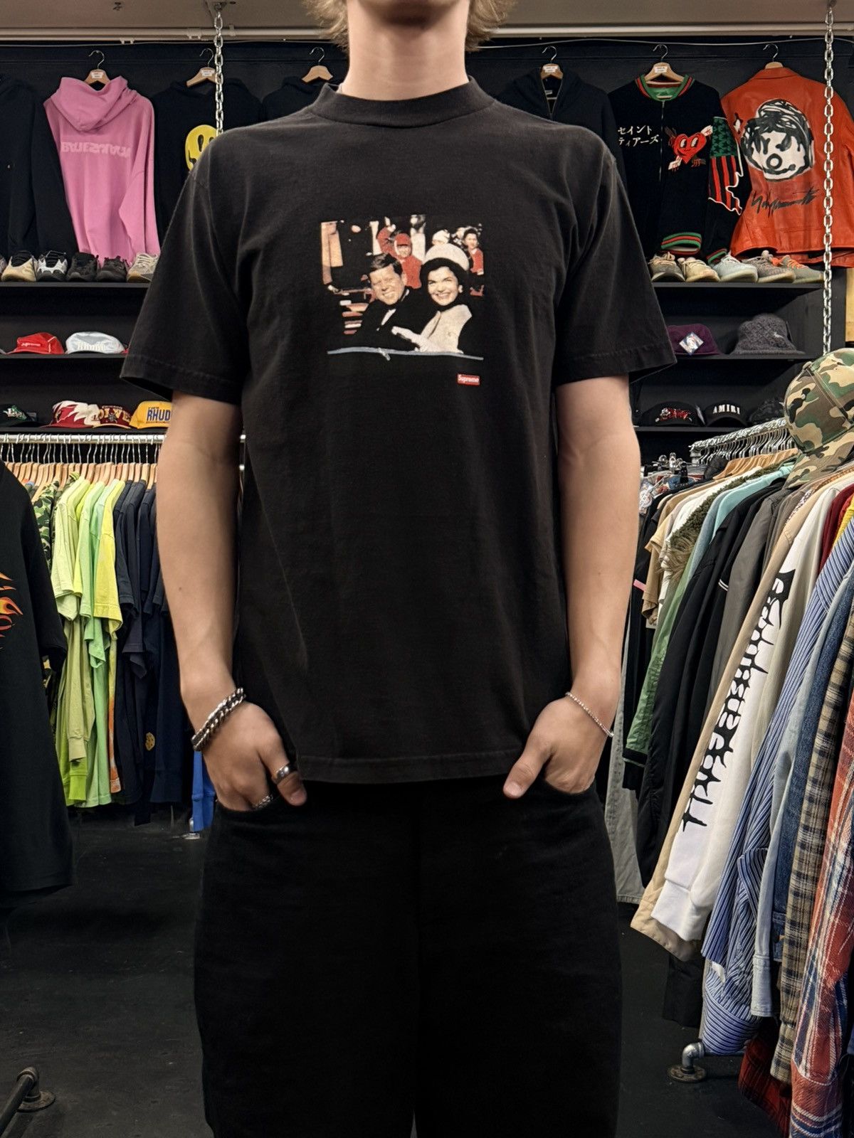 Supreme Supreme JFK T-Shirt Size US M / EU 48-50 / 2 - 1 Thumbnail