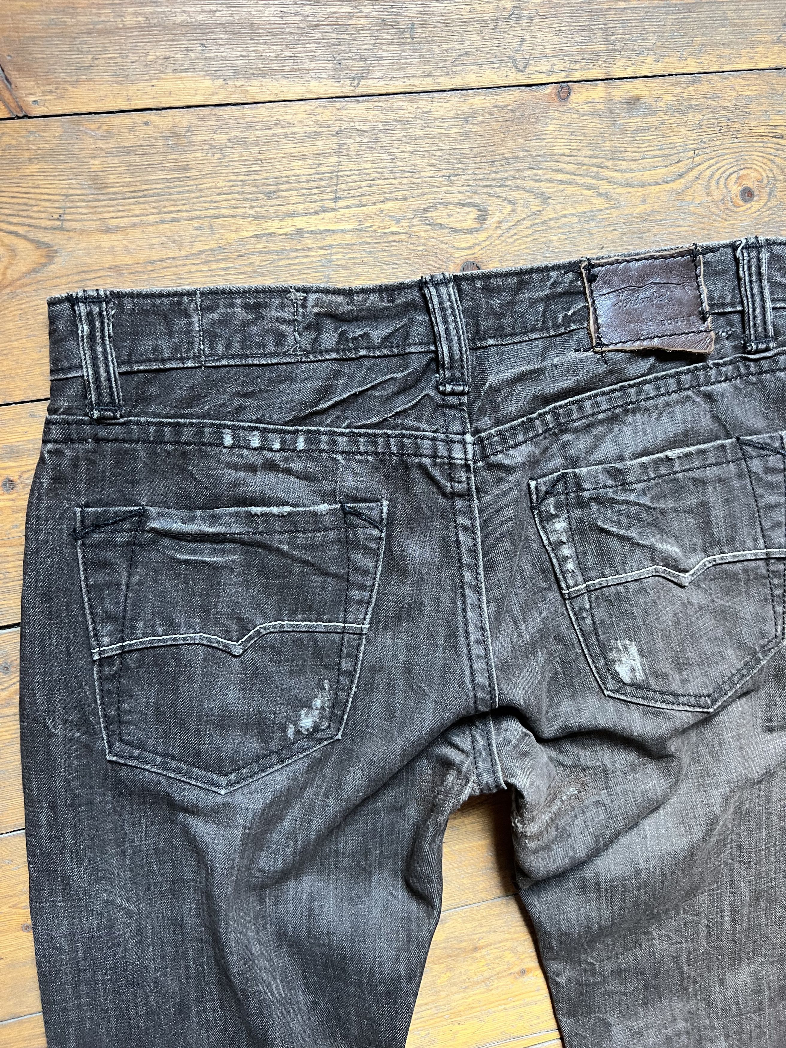 Hugo Boss Hugo Orange Line Distressed Repaired Jeans Pants Size US 34 / EU 50 - 9 Thumbnail