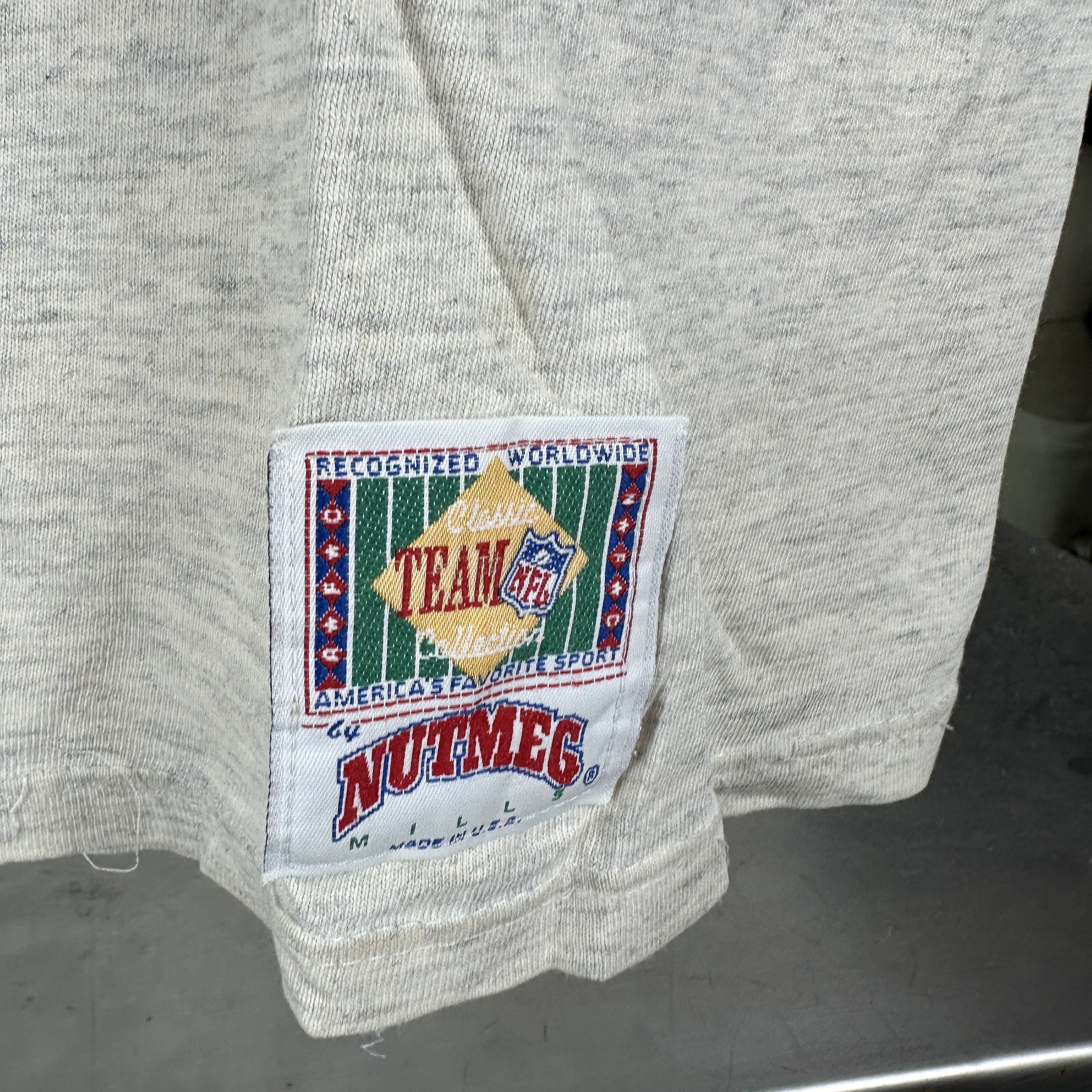 Vintage 90s Minnesota Vikings Breakthrough Nutmeg Large T-Shirt Size US L / EU 52-54 / 3 - 4 Thumbnail