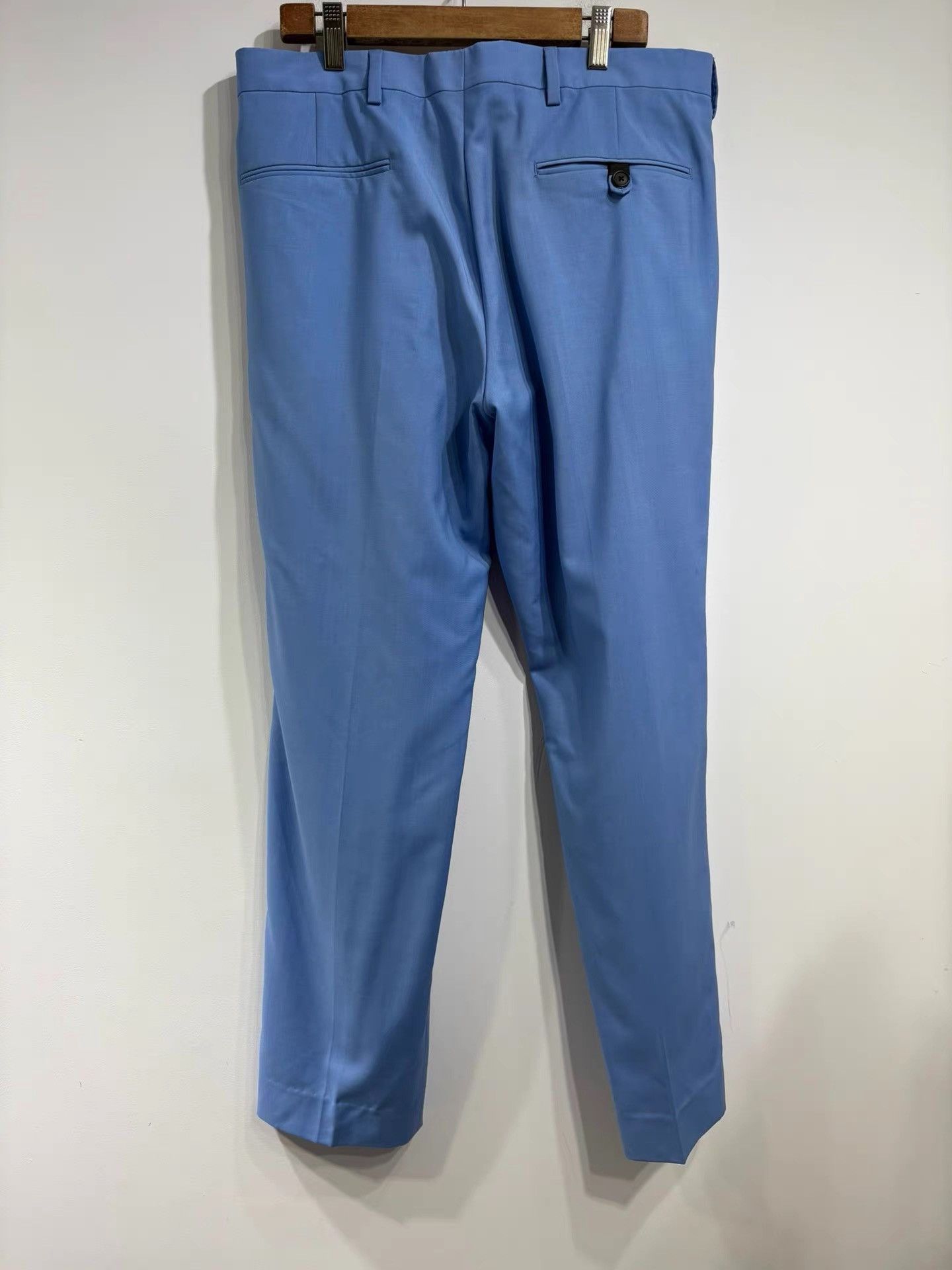 Prada Prada Men's Thin Wool Casual Trousers K29 Size US 34 / EU 50 - 2 Thumbnail