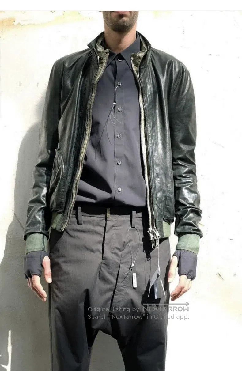 Carol Christian Poell Carol Christian Poell Parachute jacket leather jacket Size US S / EU 44-46 / 1 - 1 Thumbnail