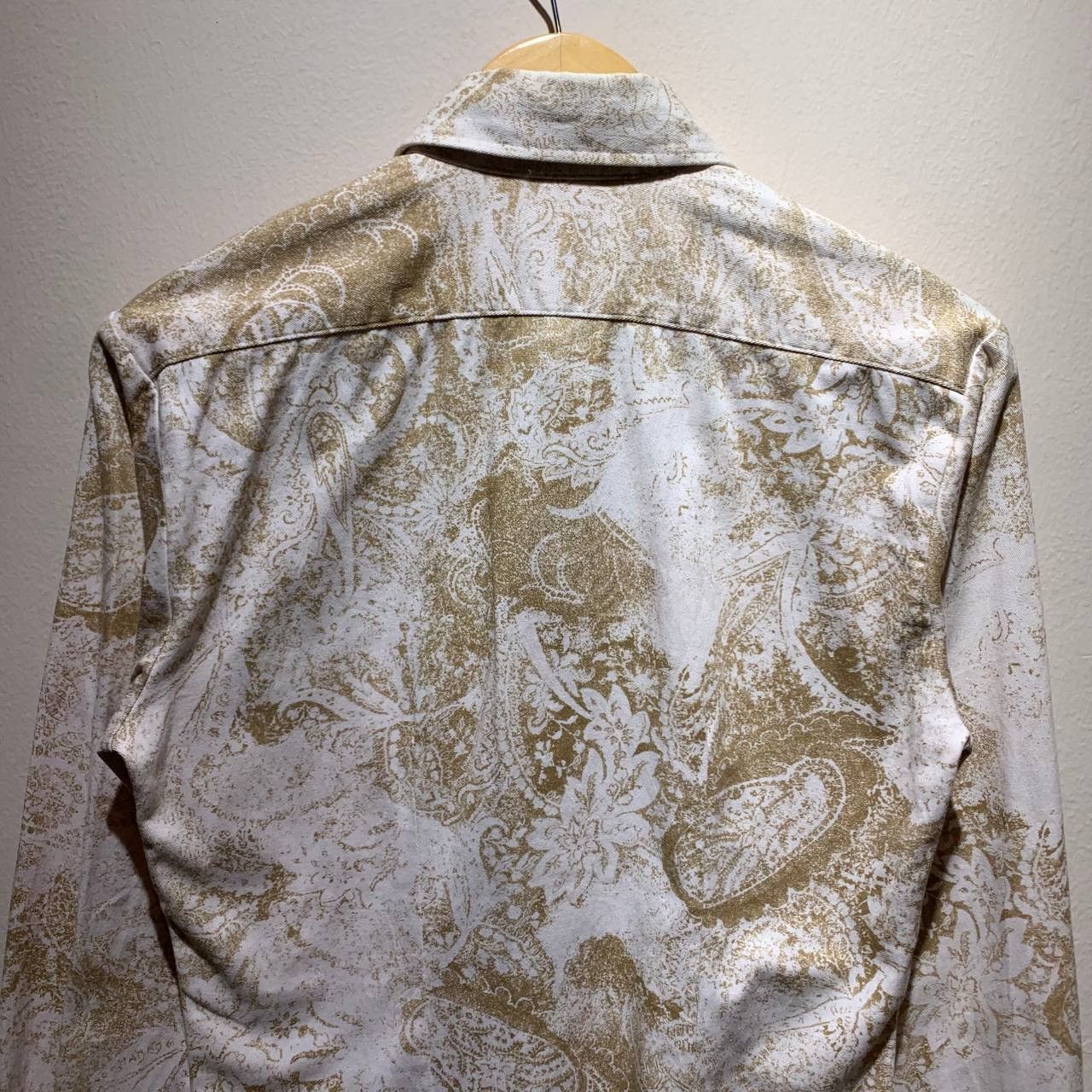 Tornado Mart 🔥 Y2K Tornado Mart Python Flower Paisley Button Up Shirts 🌪️ Size US M / EU 48-50 / 2 - 4 Thumbnail