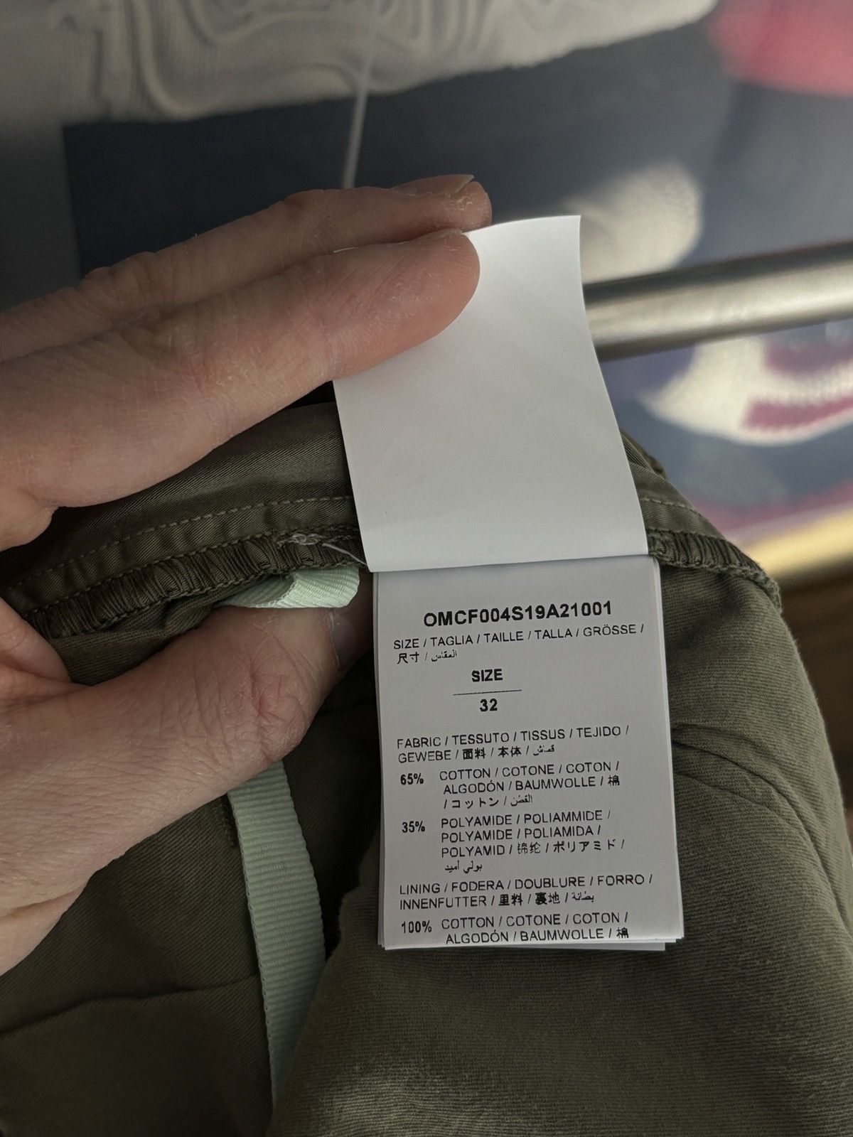 Off-White Off White Rubber Logo Cargo Tech Pants Sweatpants Virgil Size US 32 / EU 48 - 12 Thumbnail