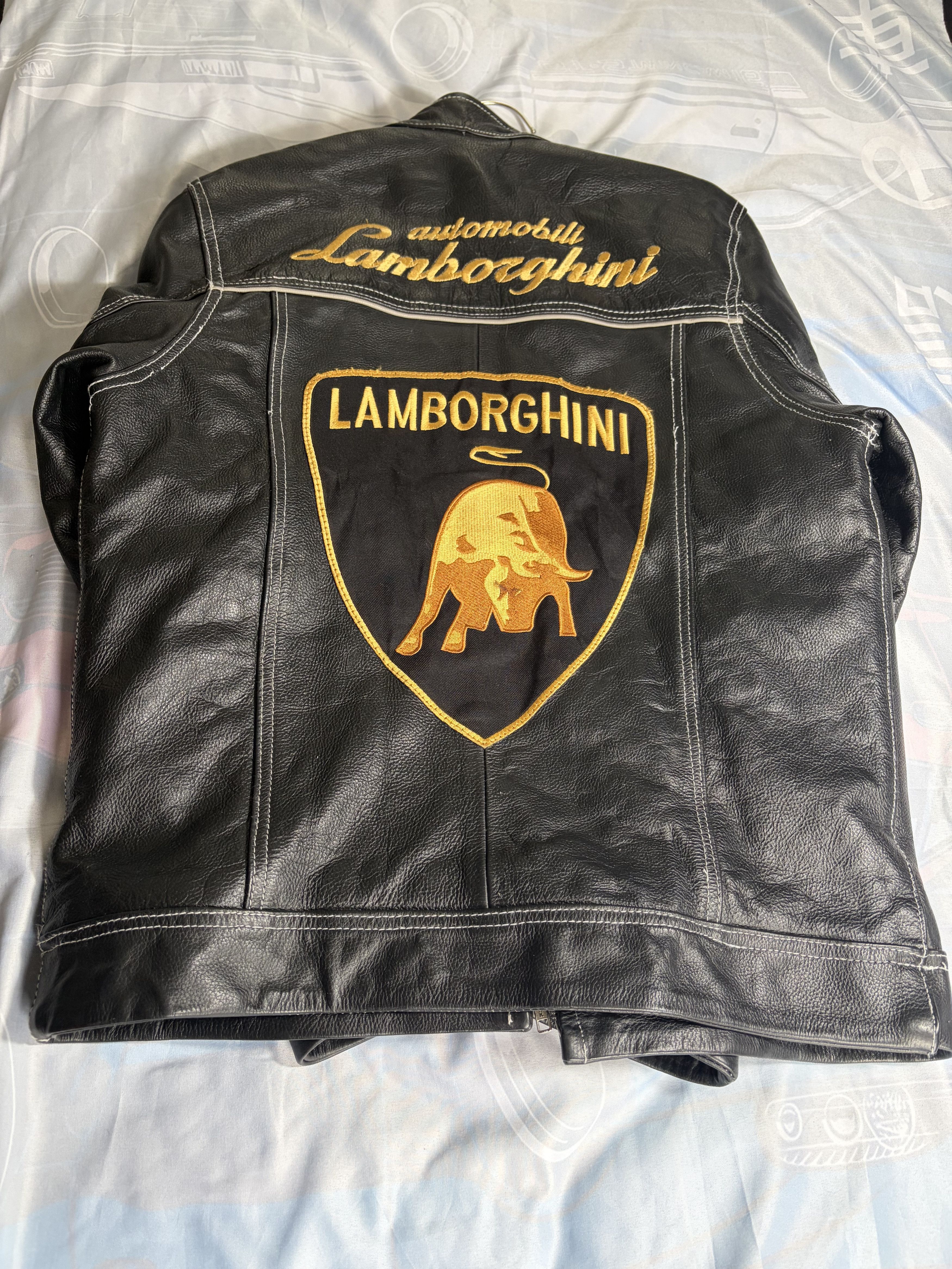 Other 💎Lamborghini Racing Leather Jacket💎 Size US M / EU 48-50 / 2 - 1 Thumbnail
