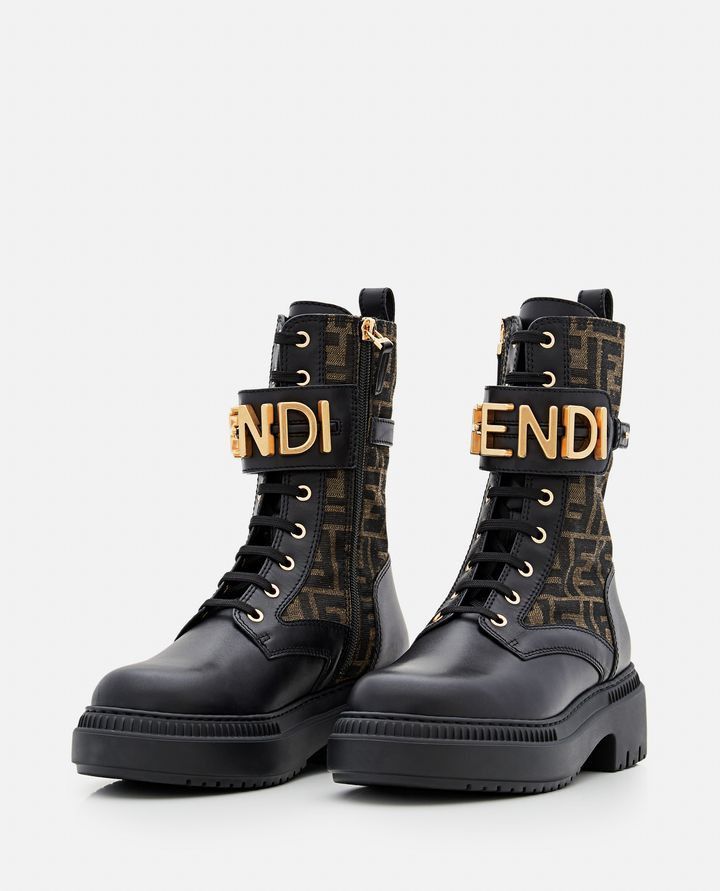 Fendi o1w1db10325 8T8355 Boots in Black Size US 7 / IT 37 - 2 Thumbnail