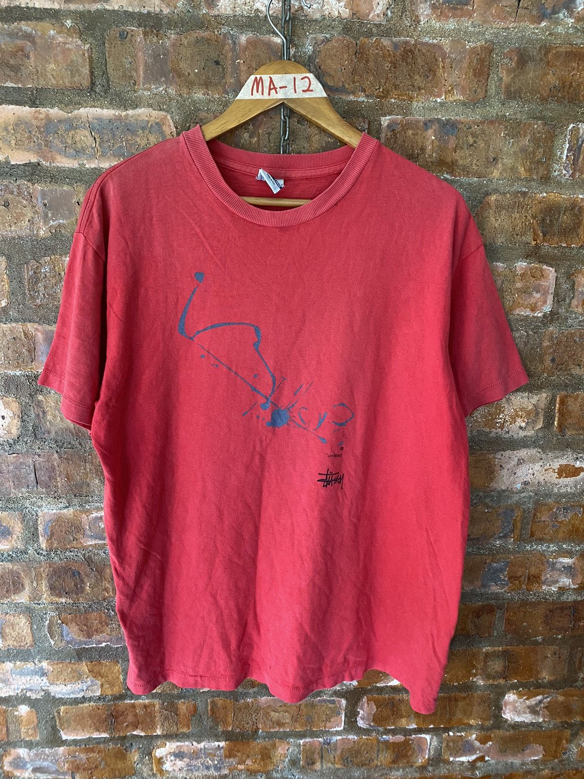 Stussy 1990s WTAPS X Stussy logo tee Size US XL / EU 56 / 4 - 2 Thumbnail