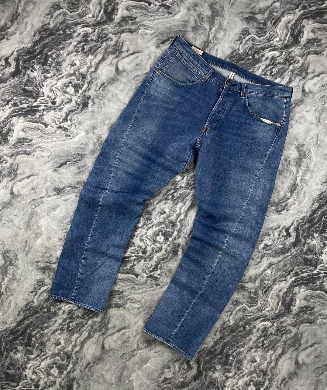 Levi's Vintage Levi’s 541 Denim Engineered Twisted Jeans Japan Y2K Size US 33 - 2 Thumbnail