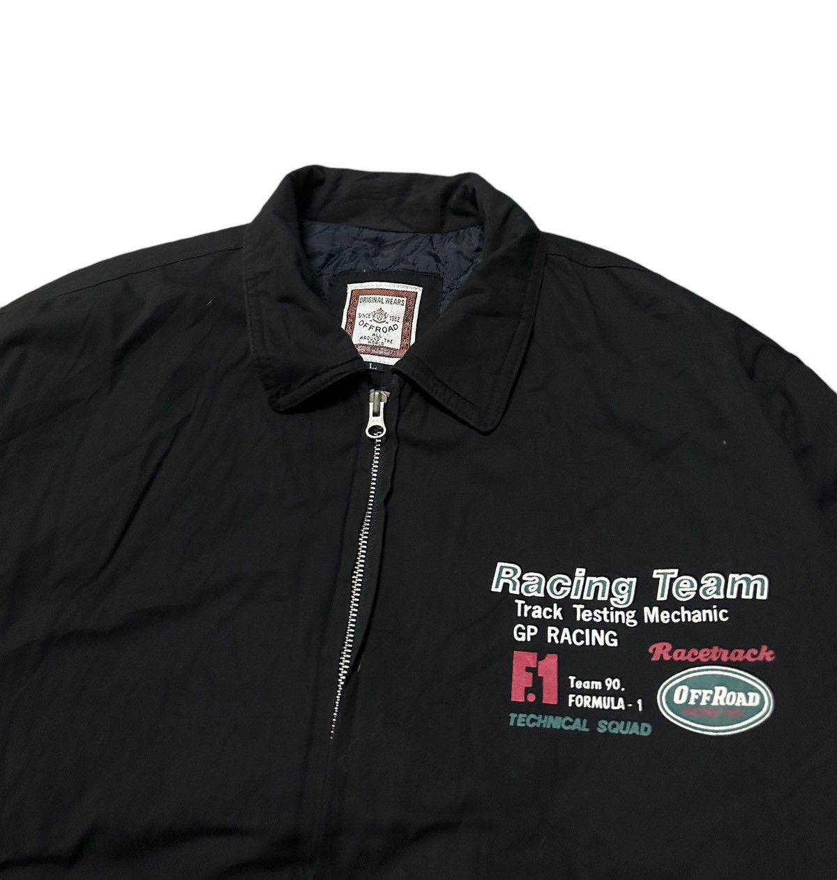 Japanese Brand Offroad f1 racing team track bomber jacket Size US L / EU 52-54 / 3 - 4 Thumbnail