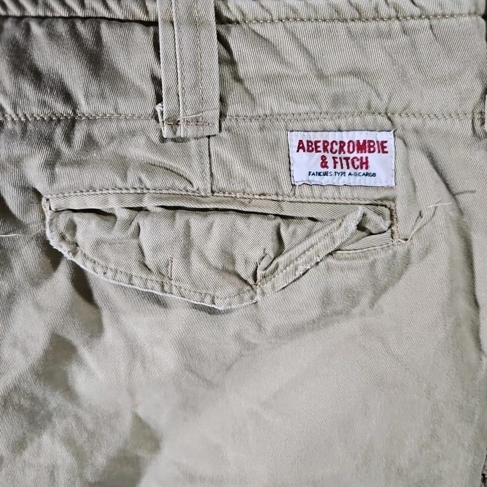 Abercrombie & Fitch Advanced Abercrombie Fitch Shorts 36 Fatigues A-8 Military Size US 36 / EU 52 - 10 Thumbnail
