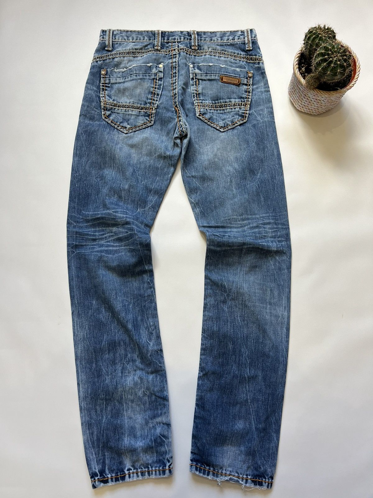 Rock Revival Cipo Baxx Blue Pants Jeans Denim Rare Size US 32 / EU 48 - 1 Thumbnail