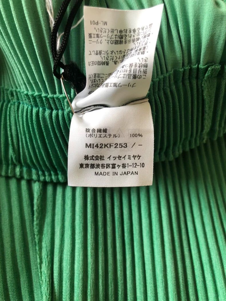 Issey Miyake issey miyake size:one size Green pleated pants Size 42" / US 20 - 5 Thumbnail