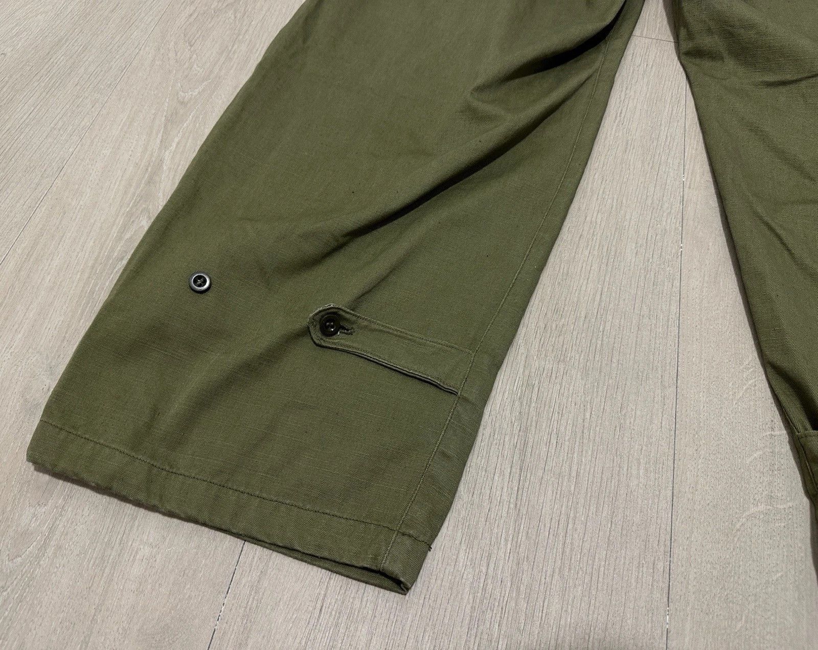 Vintage Vintage Army Militaria Pants Cut Japan Japanise Style Mens Size US 38 / EU 54 - 7 Thumbnail