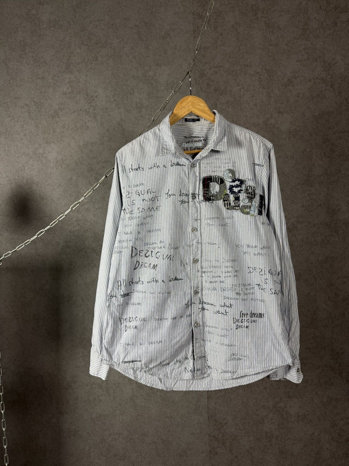 Desigual Desigual art crazy designer shirt Size US M / EU 48-50 / 2 - 1 Thumbnail