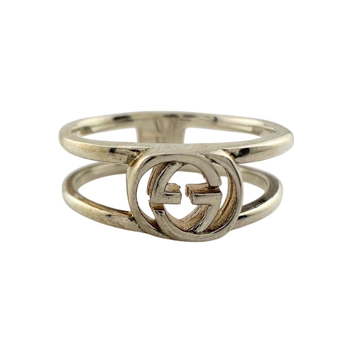 Gucci Gucci Interlocking G Open Band Ring Size 5.75 (11) Size ONE SIZE - 1 Thumbnail