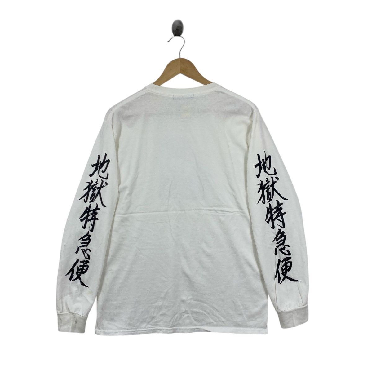 Flagstuff F-LAGSTUF-F Delivery Hells Geisha Tattoo L/S Tee M White Size US M / EU 48-50 / 2 - 2 Thumbnail