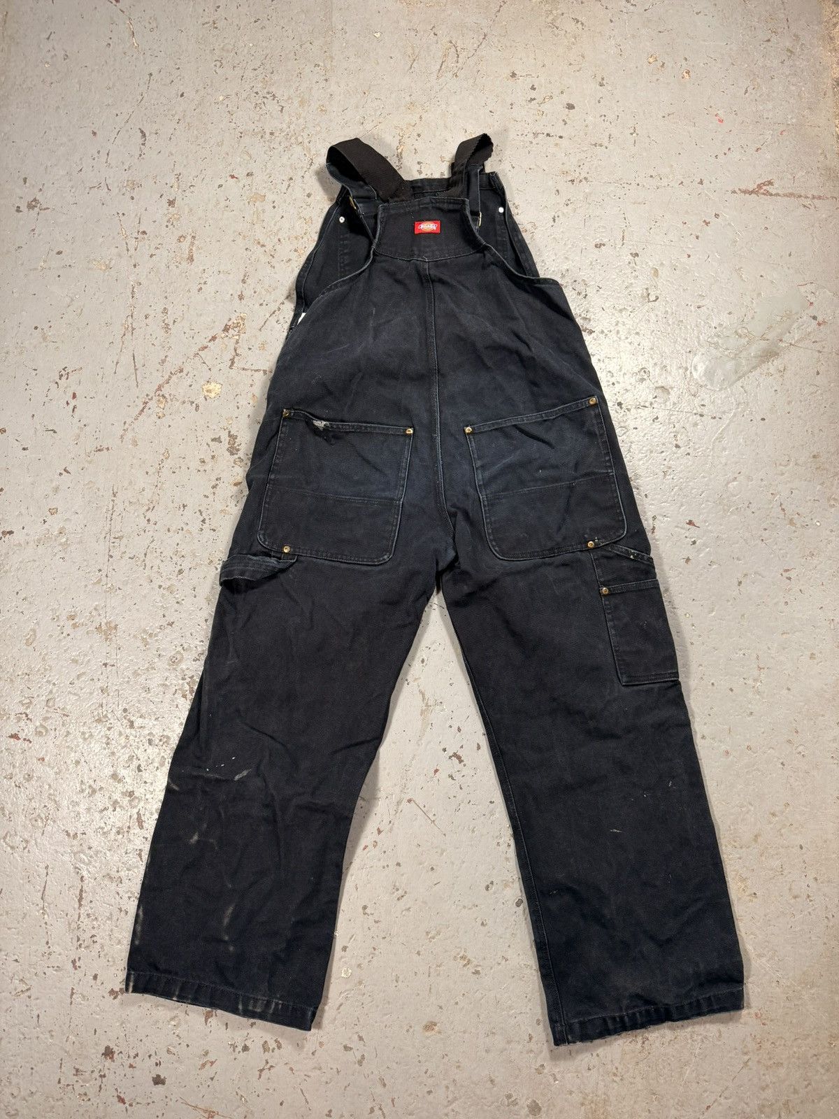 Dickies Vintage Dickies Black Denim Painter Overalls Size US 34 / EU 50 - 9 Thumbnail