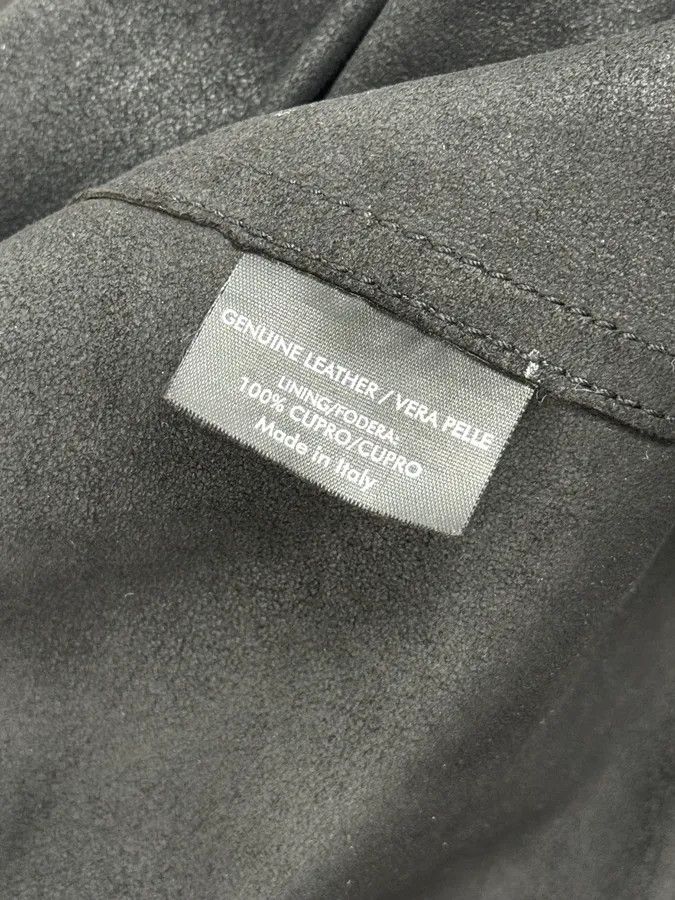 Gucci AW1999 Gucci Black Silver Belted Premium Leather Jacket by Tom Ford Size M / US 6-8 / IT 42-44 - 13 Thumbnail
