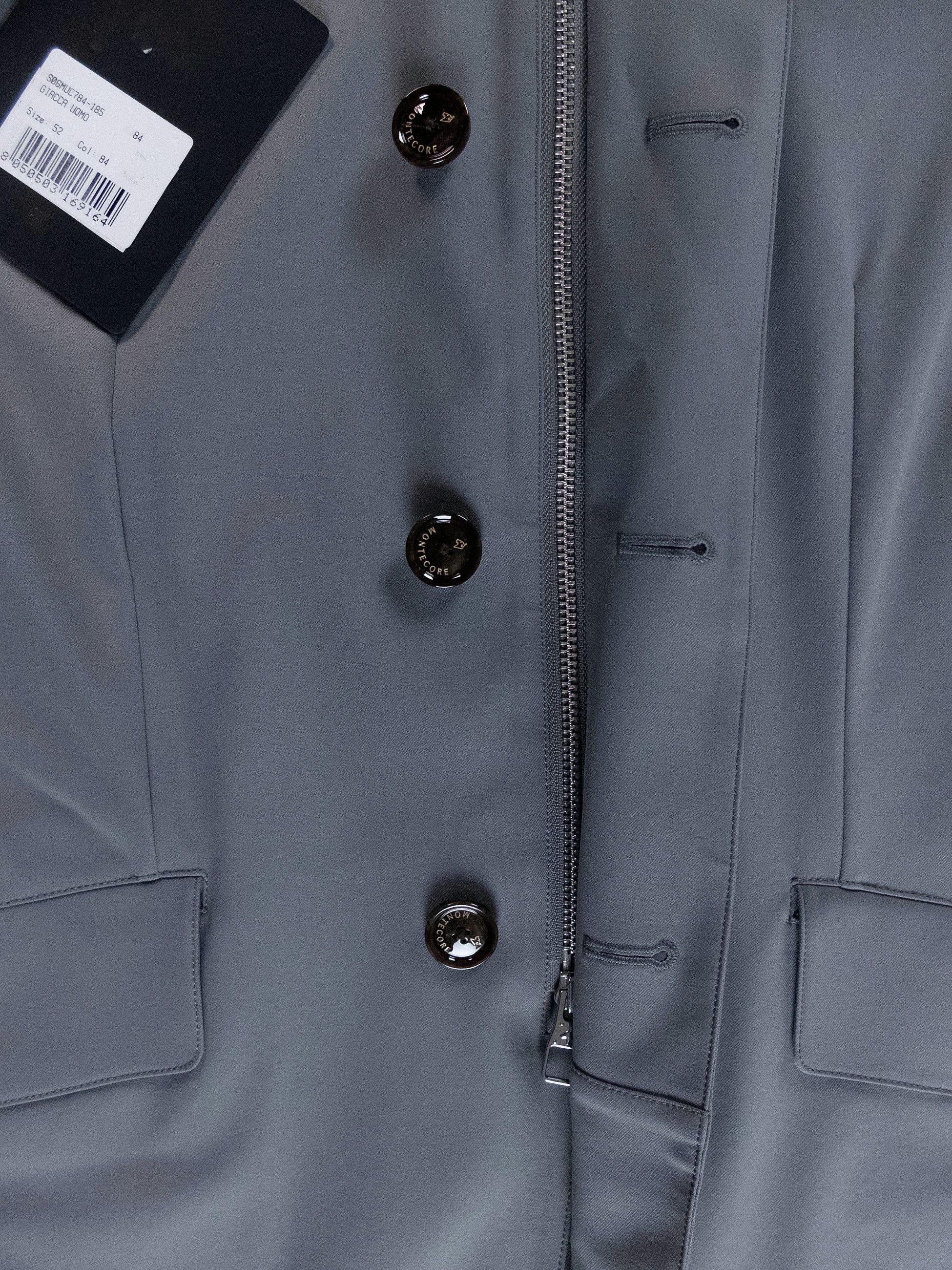 Montecore MONTECORE Italy gray nylon coat jacket Size XL Size US XL / EU 56 / 4 - 6 Thumbnail