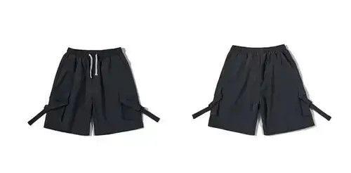 Other Indigo Union Japan Dark Grey Functional Worker Shorts Size US 33 - 2 Thumbnail