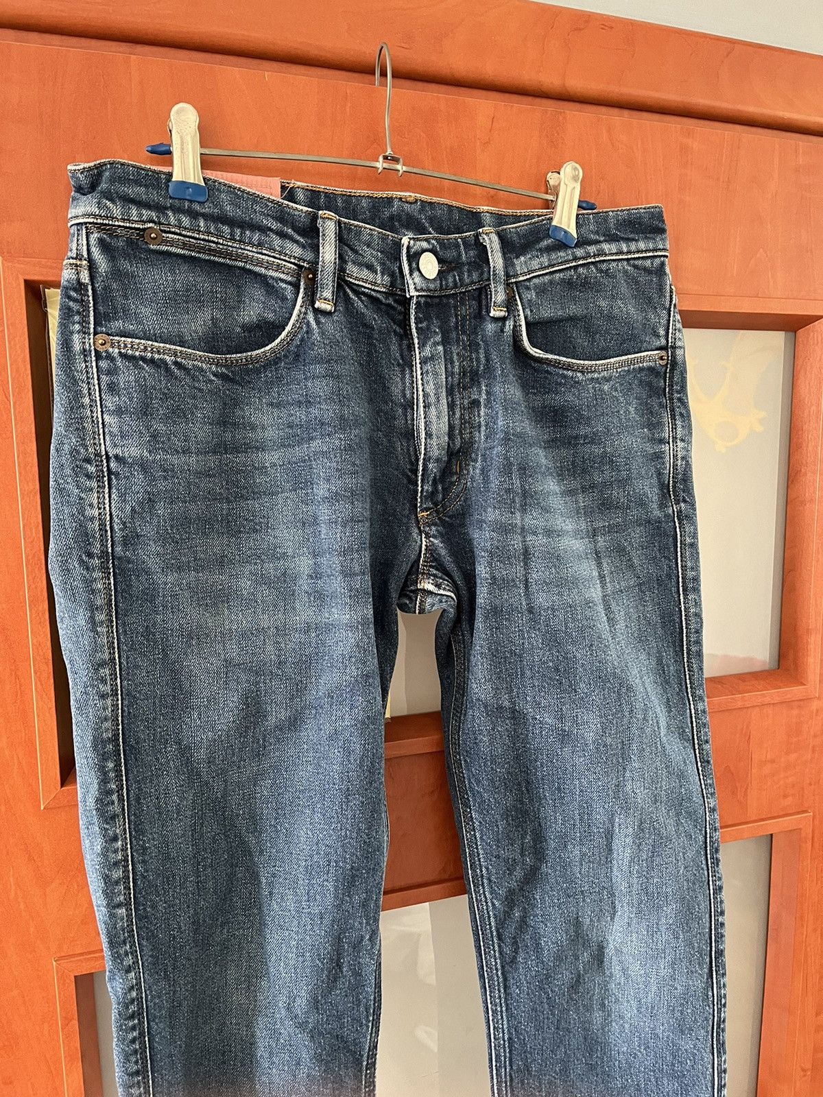 Acne Studios Acne Studios Max dark blue Size US 31 - 2 Thumbnail