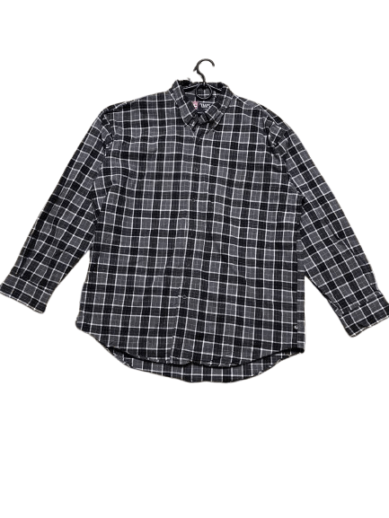 Chaps Ralph Lauren Chaps Ralph Lauren 100% Cotton Checkered Button Up Shirt XL Size US XL / EU 56 / 4 - 1 Thumbnail
