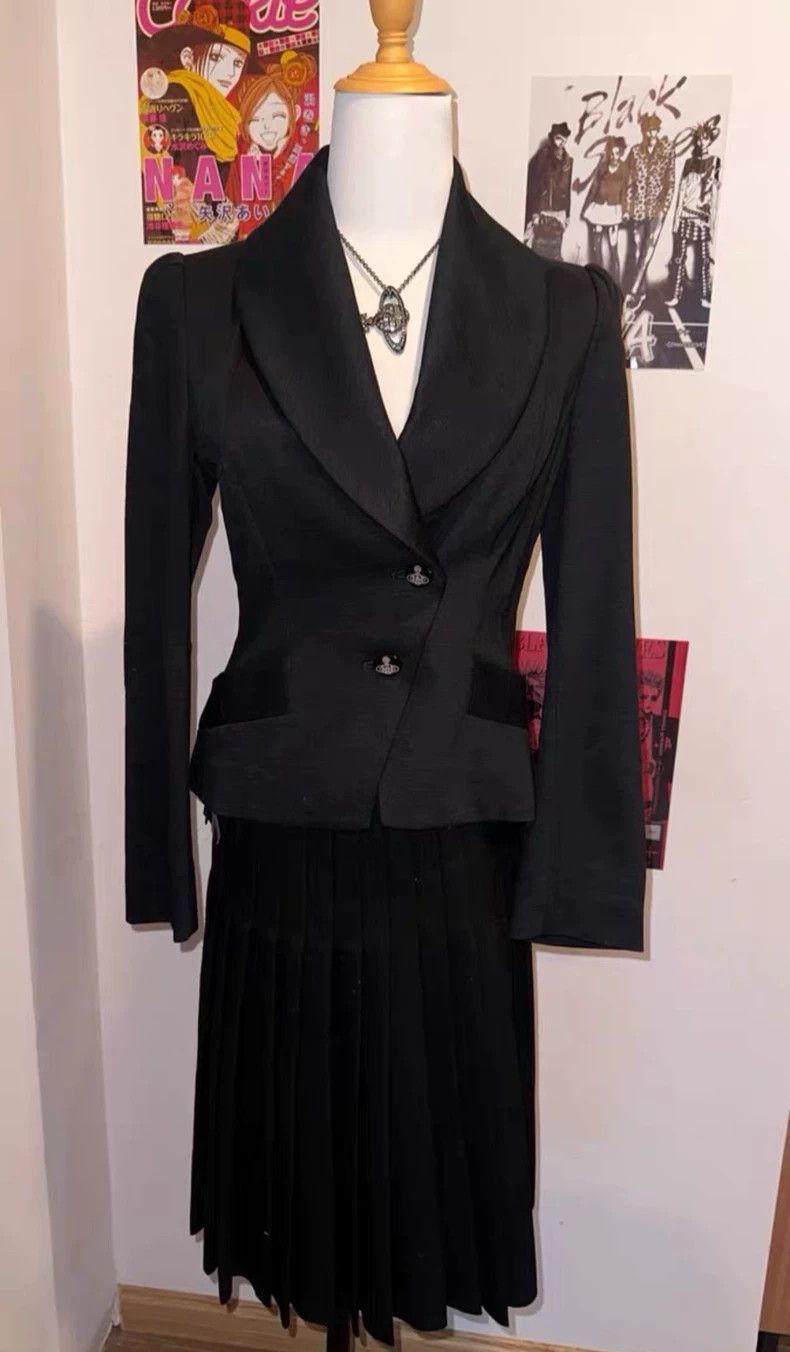 Vivienne Westwood Vivienne Westwood Black bow-tied suit Size M / US 6-8 / IT 42-44 - 1 Thumbnail