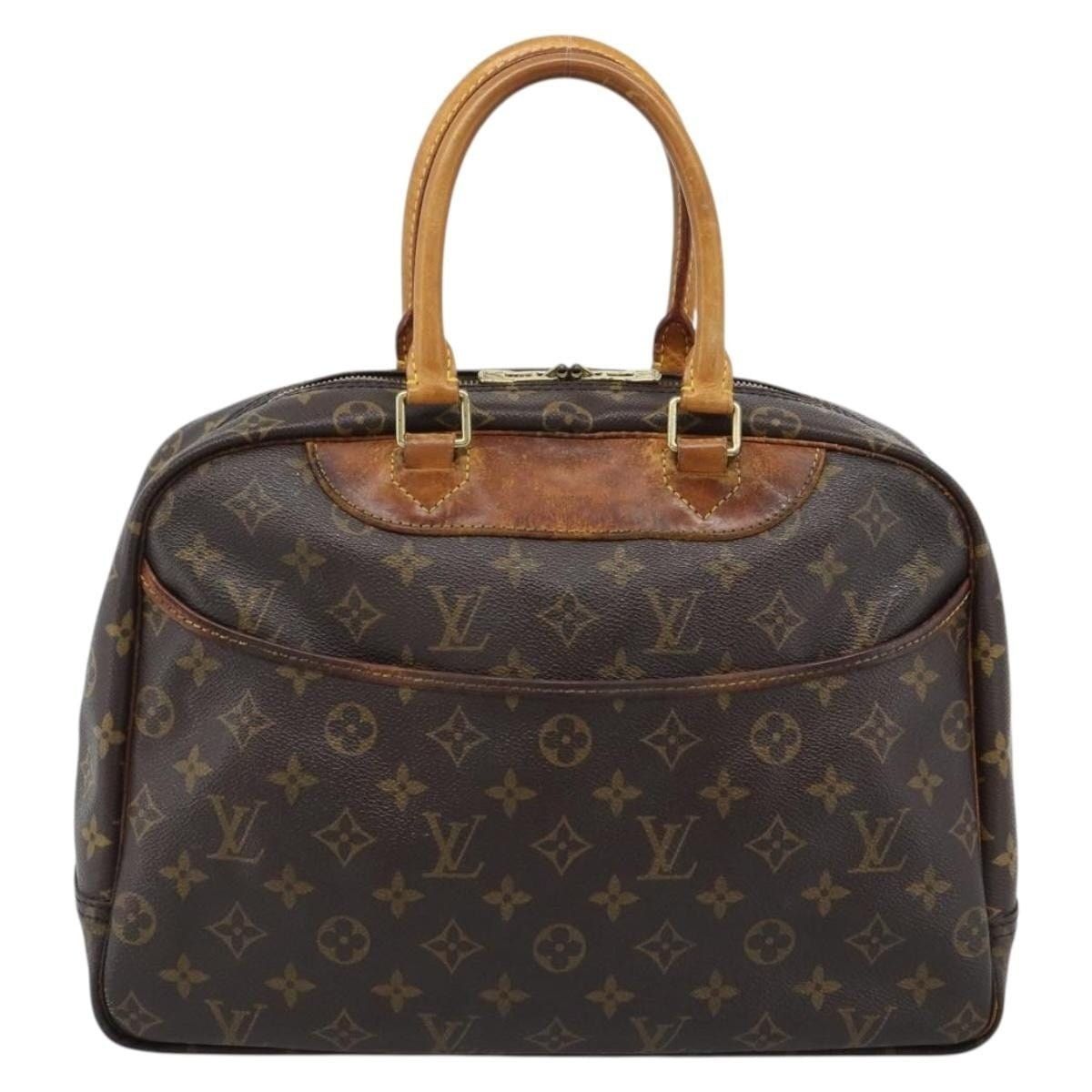 Louis Vuitton Louis Vuitton Monogram Deauville Handbag Brown Size ONE SIZE - 1 Thumbnail