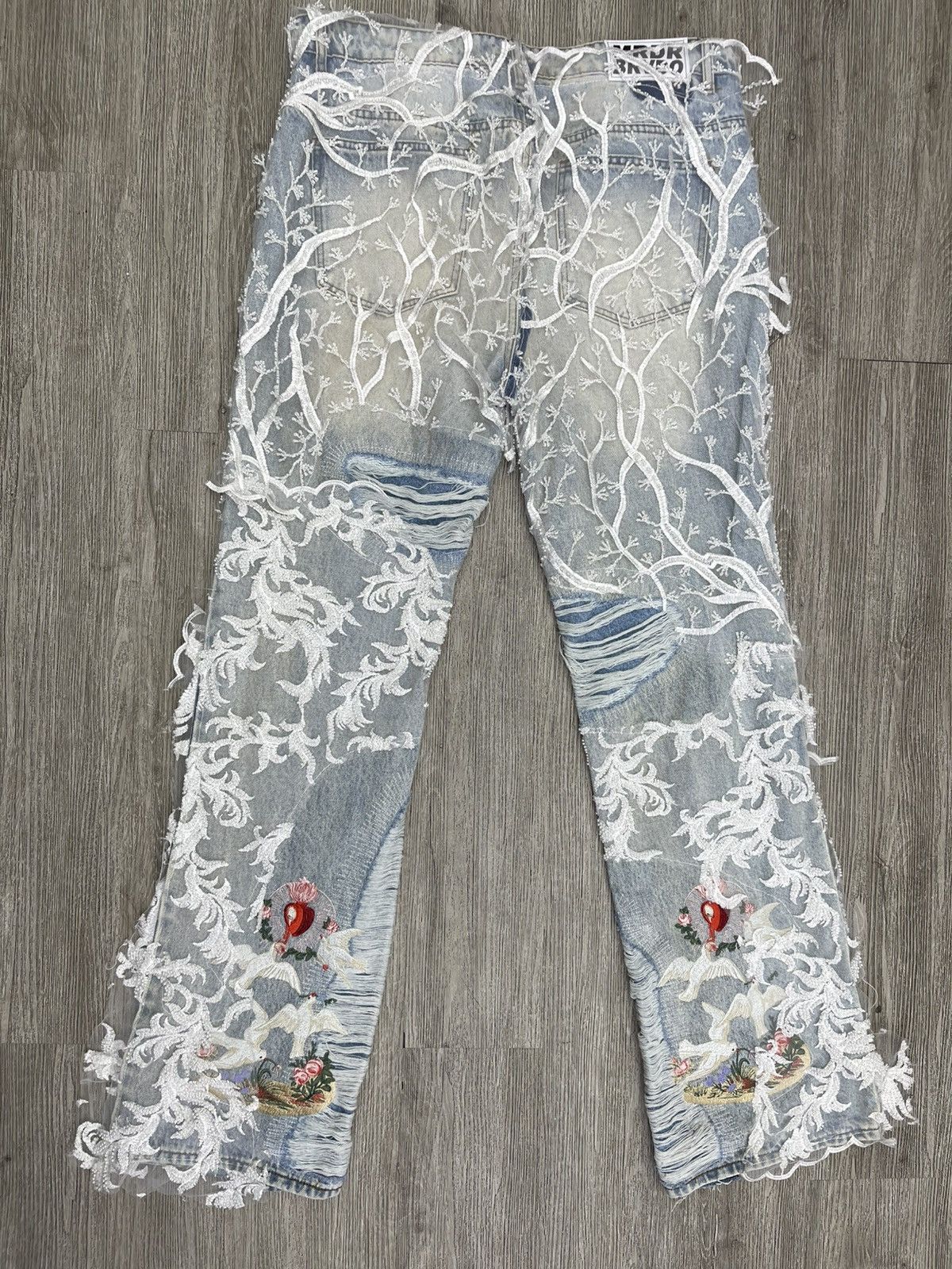 Who Decides War Who decides war denim lace Size US 36 / EU 52 - 2 Thumbnail