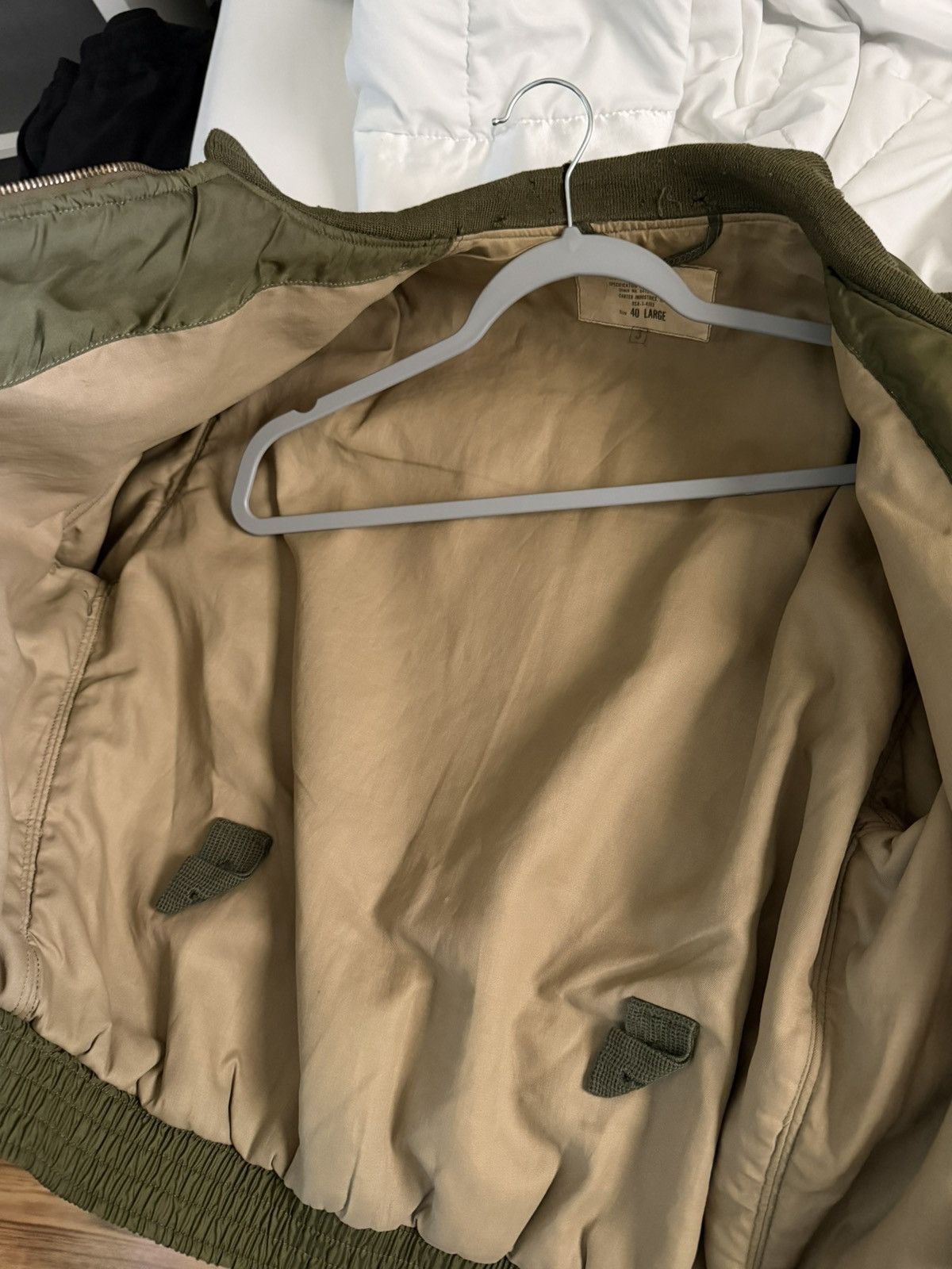 Vintage Vintage Military 60's WEP Flight Bomber Jacket Size US L / EU 52-54 / 3 - 9 Thumbnail