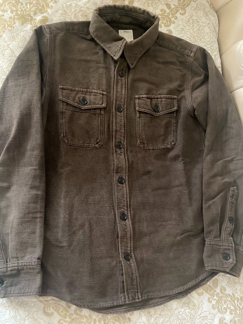 Visvim visvim 17 AW-Flannel Mud Dyed Long Sleeve Shirt Size US S / EU 44-46 / 1 - 1 Thumbnail