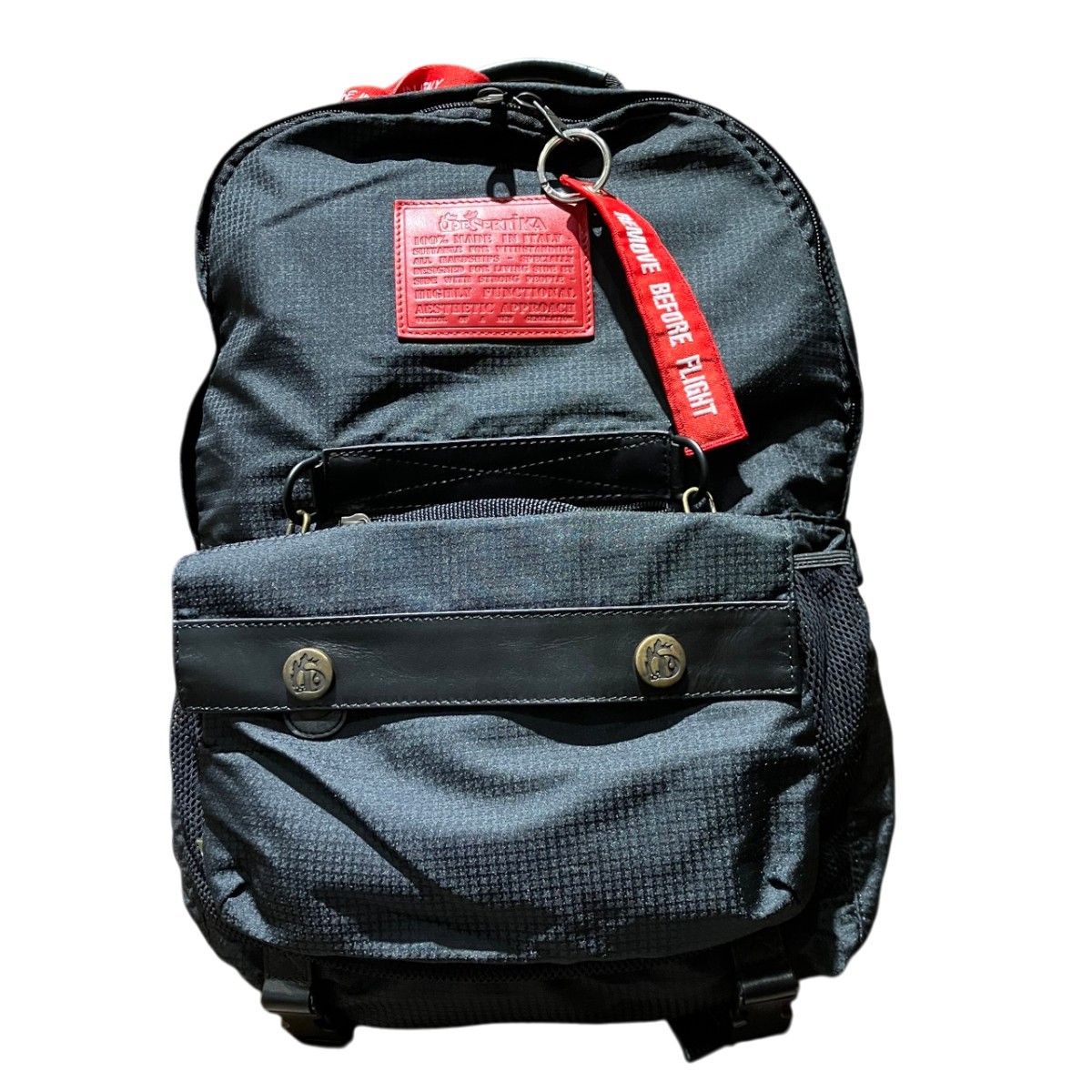 Other Other DESERTIKA Nylon Backpack Textile Backpack VIT-NERO-99 DUTY FREE for USA Size ONE SIZE - 1 Thumbnail