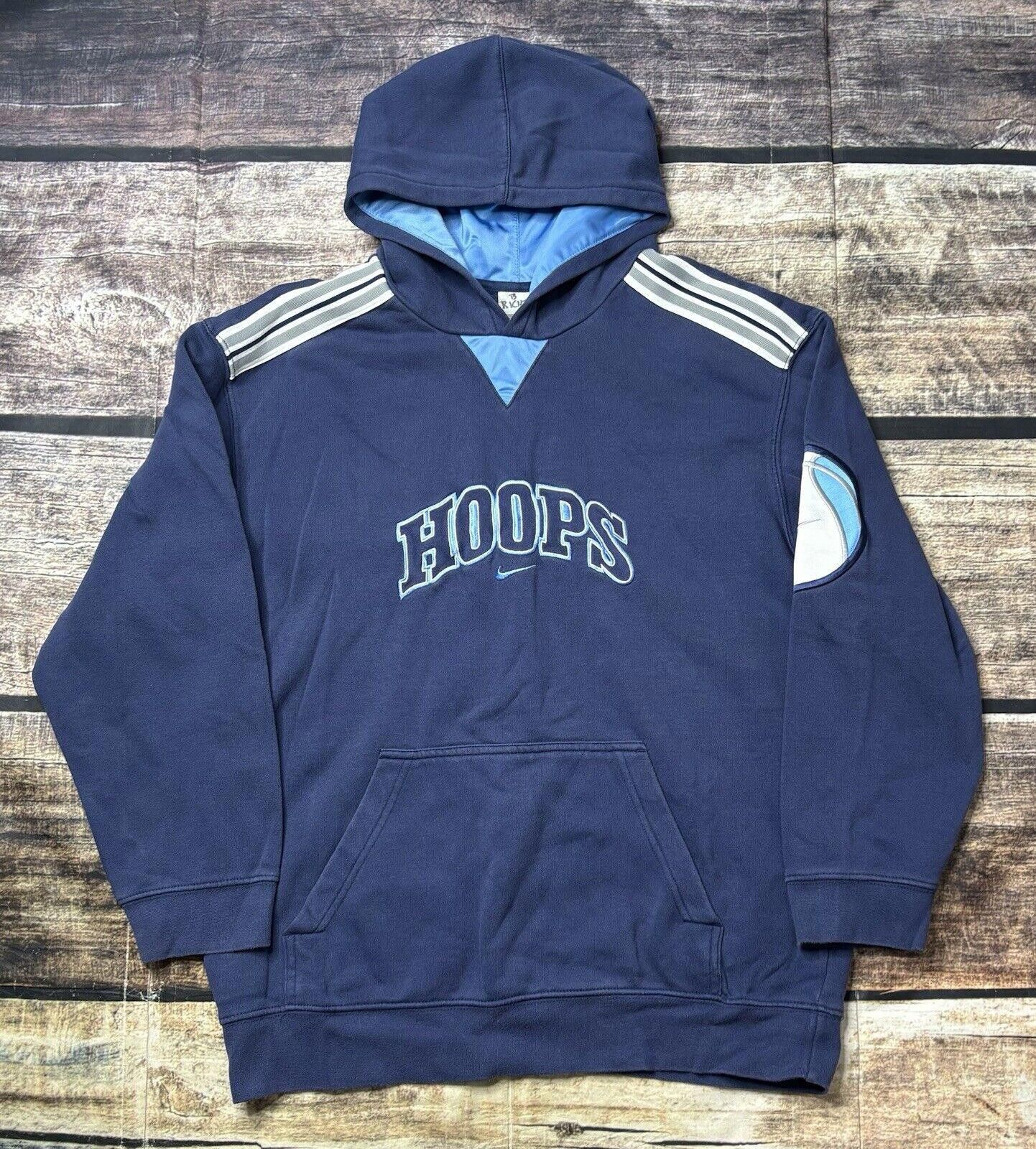Nike Nike Hoodie Men's L Hoops Swoosh Basketball Satin Hood Y2K Size US L / EU 52-54 / 3 - 1 Thumbnail