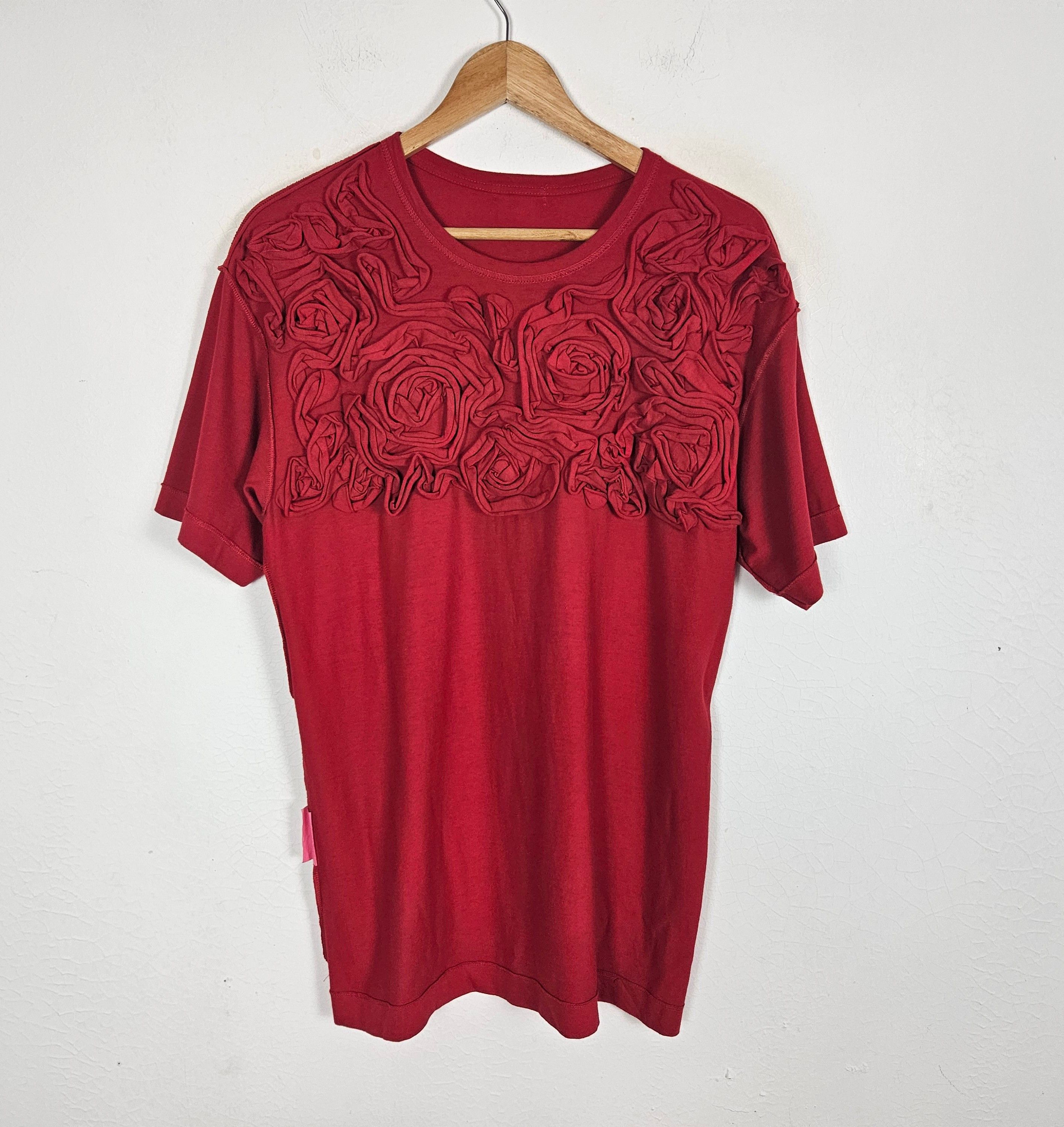 Comme des Garcons × Comme des Garcons Homme Plus CDG Homme Plus Roses flower floral reversible Shirt Size US M / EU 48-50 / 2 - 5 Thumbnail