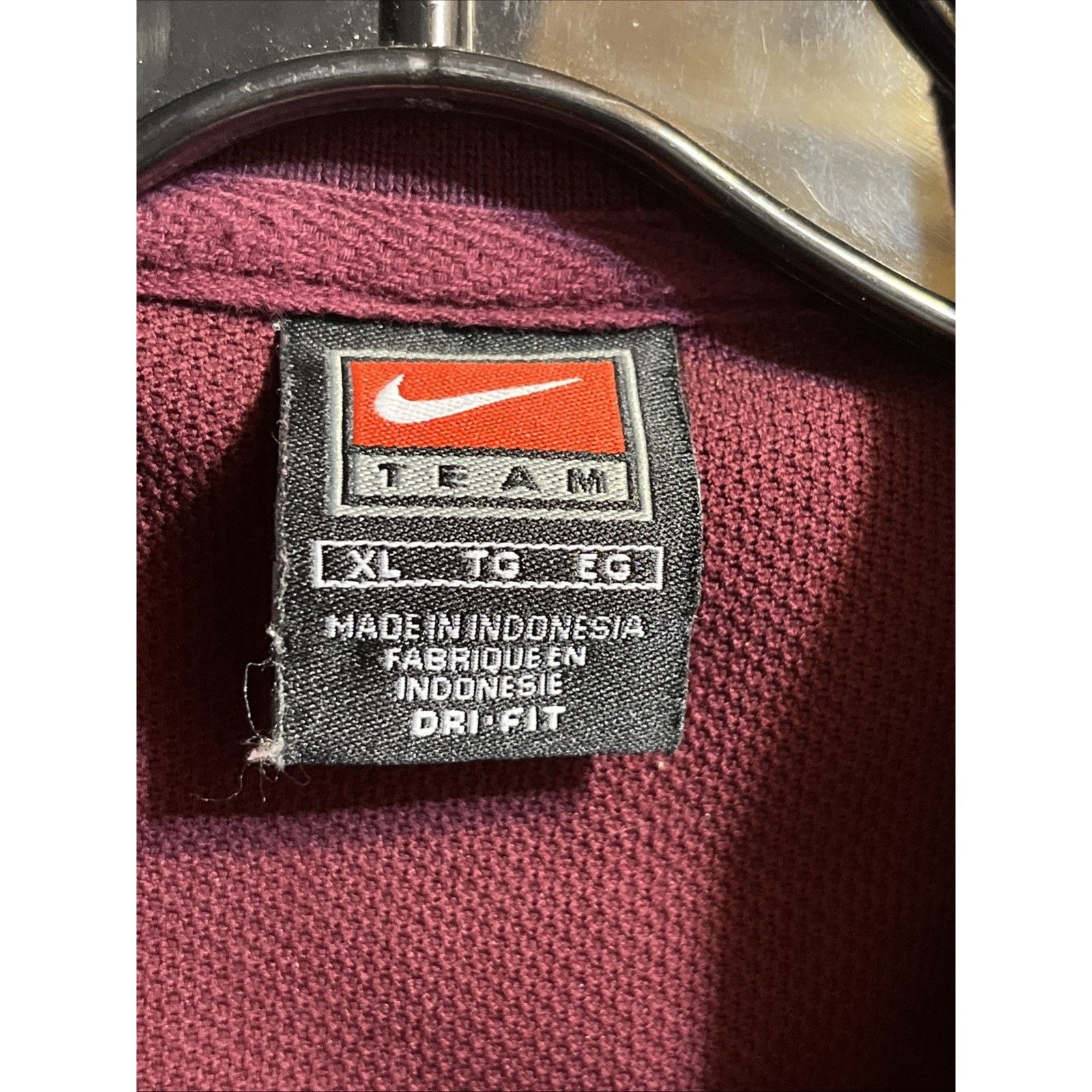 Nike Nike Team Montana Grizzlies NCAA Polo Shirt Men’s XL Maroon Size US XL / EU 56 / 4 - 3 Thumbnail