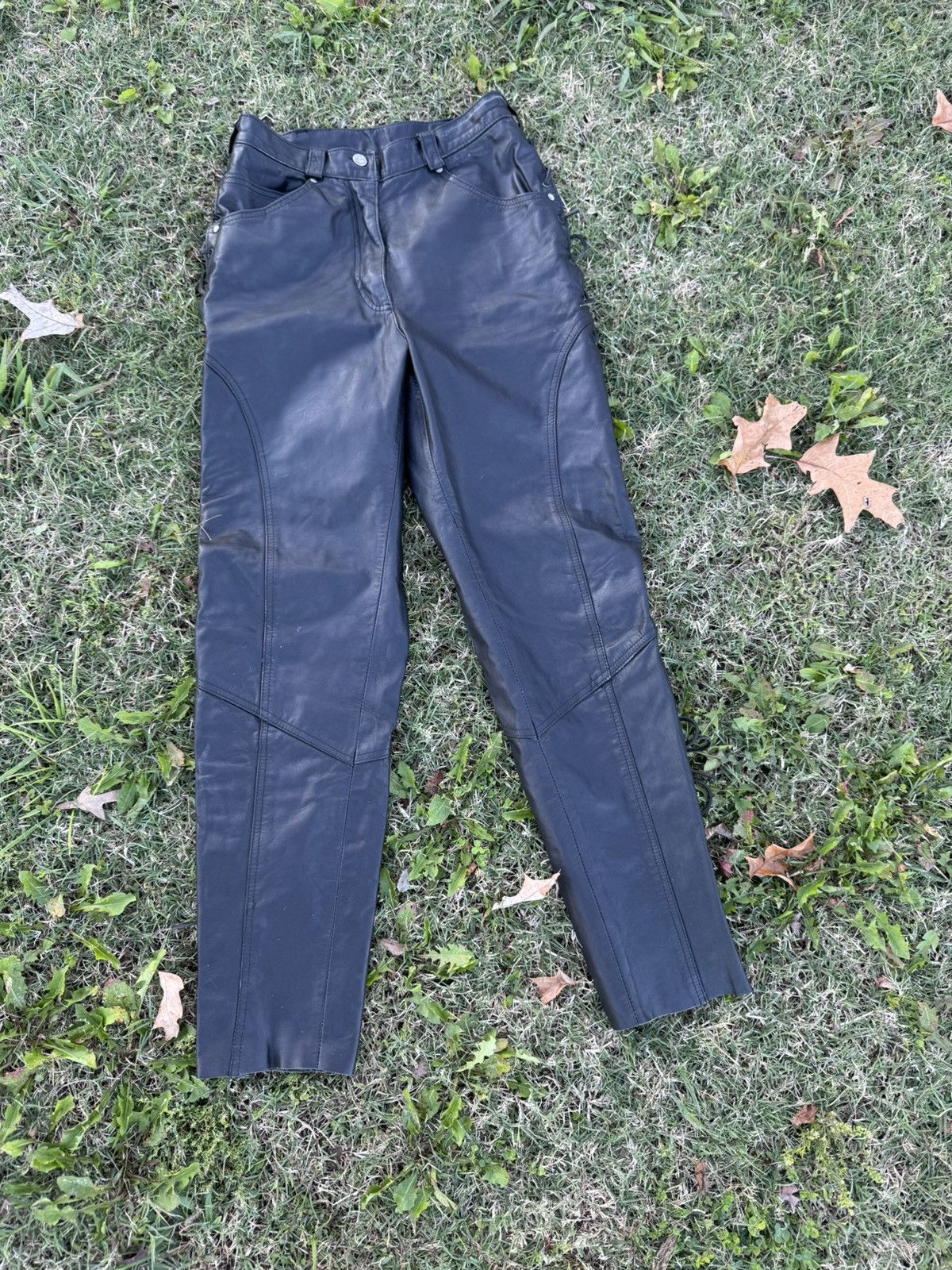 Harley Davidson Harley Davidson Leather Riding Pants Size 32" / US 10 / IT 46 - 1 Thumbnail