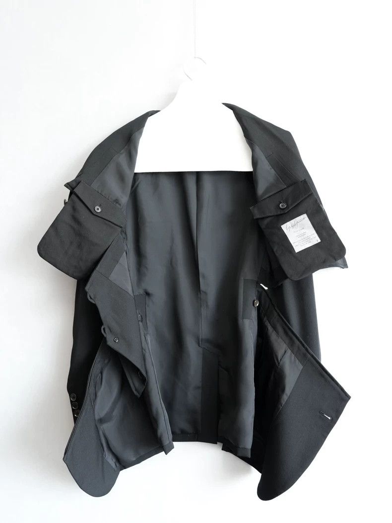 Yohji Yamamoto yohji yamamoto08 AW Show Deconstructed Zipper Jacket 2503-N Size US M / EU 48-50 / 2 - 6 Thumbnail