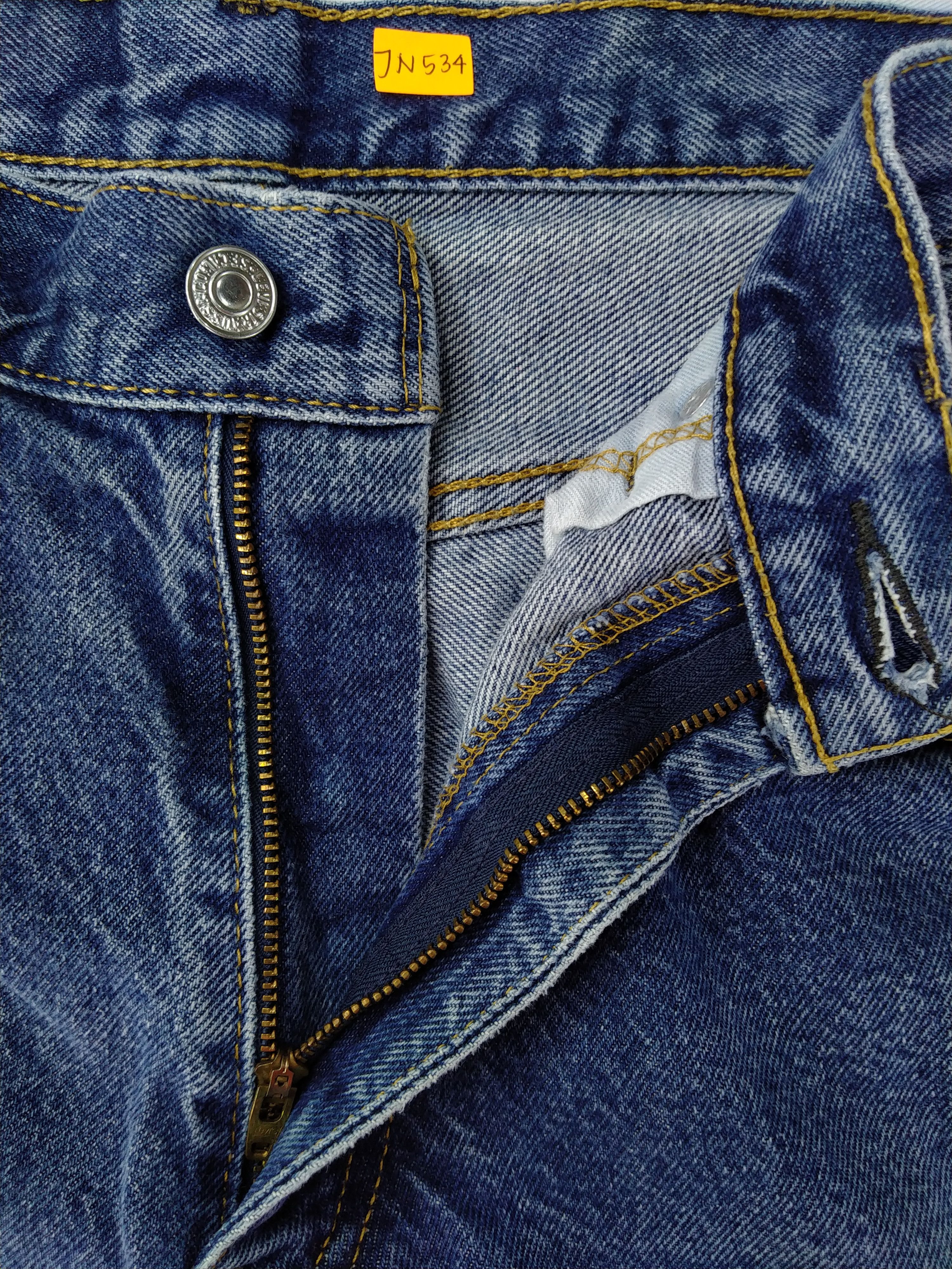 Levi's Distressed Blue Vintage Levi's 550 Denim 32 x 35.5 -JN534 Size US 32 / EU 48 - 6 Thumbnail